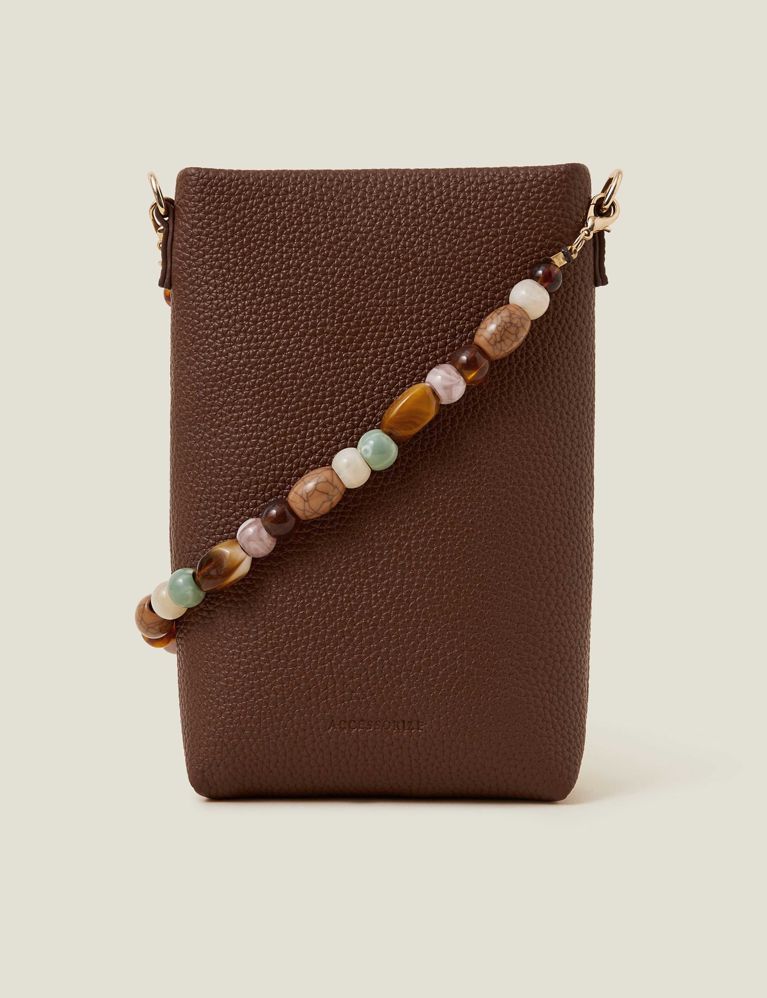 Faux Leather Cross Body Bag