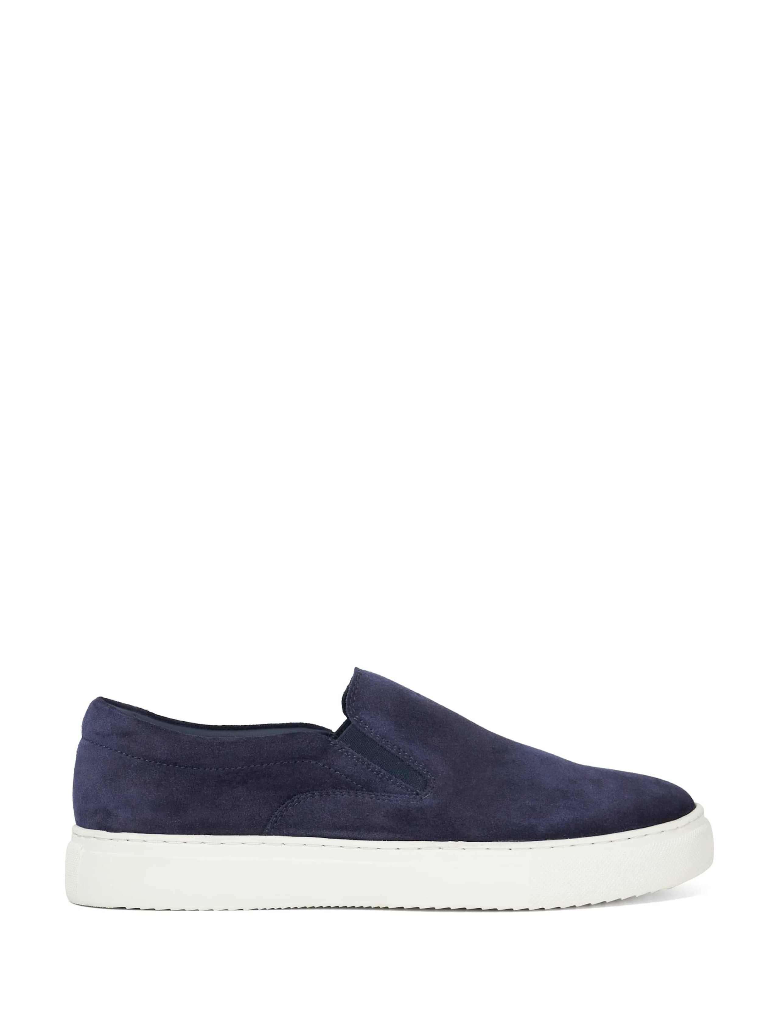 Lightweight Suede Slip-On Trainers