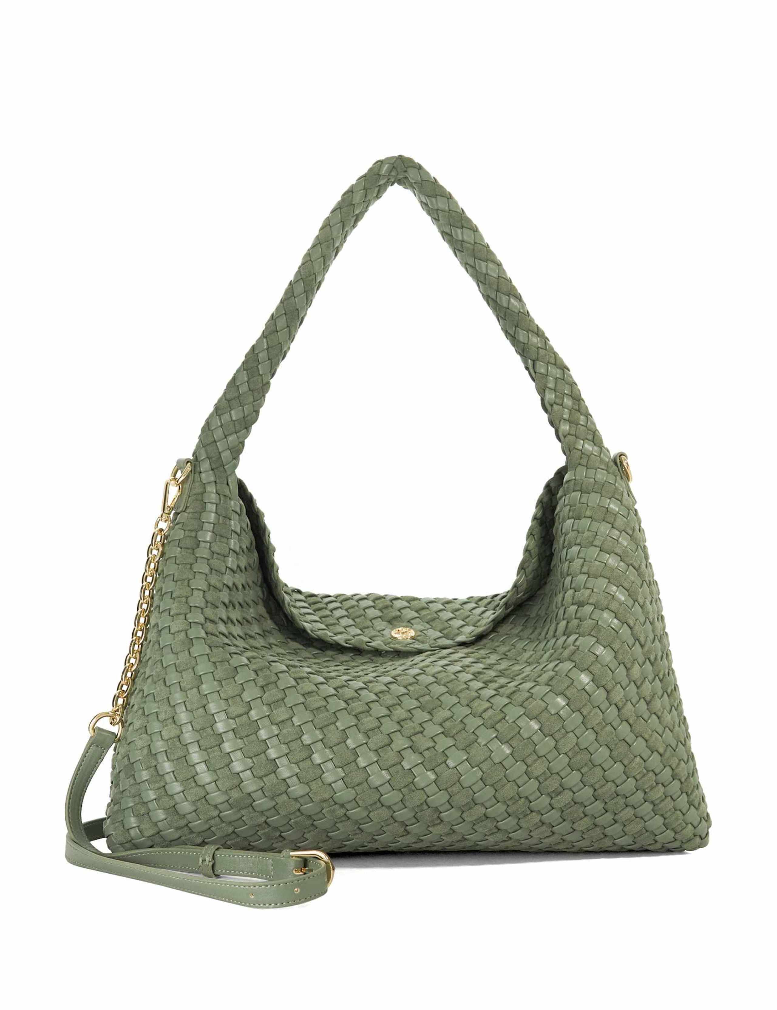 Woven Shoulder Bag