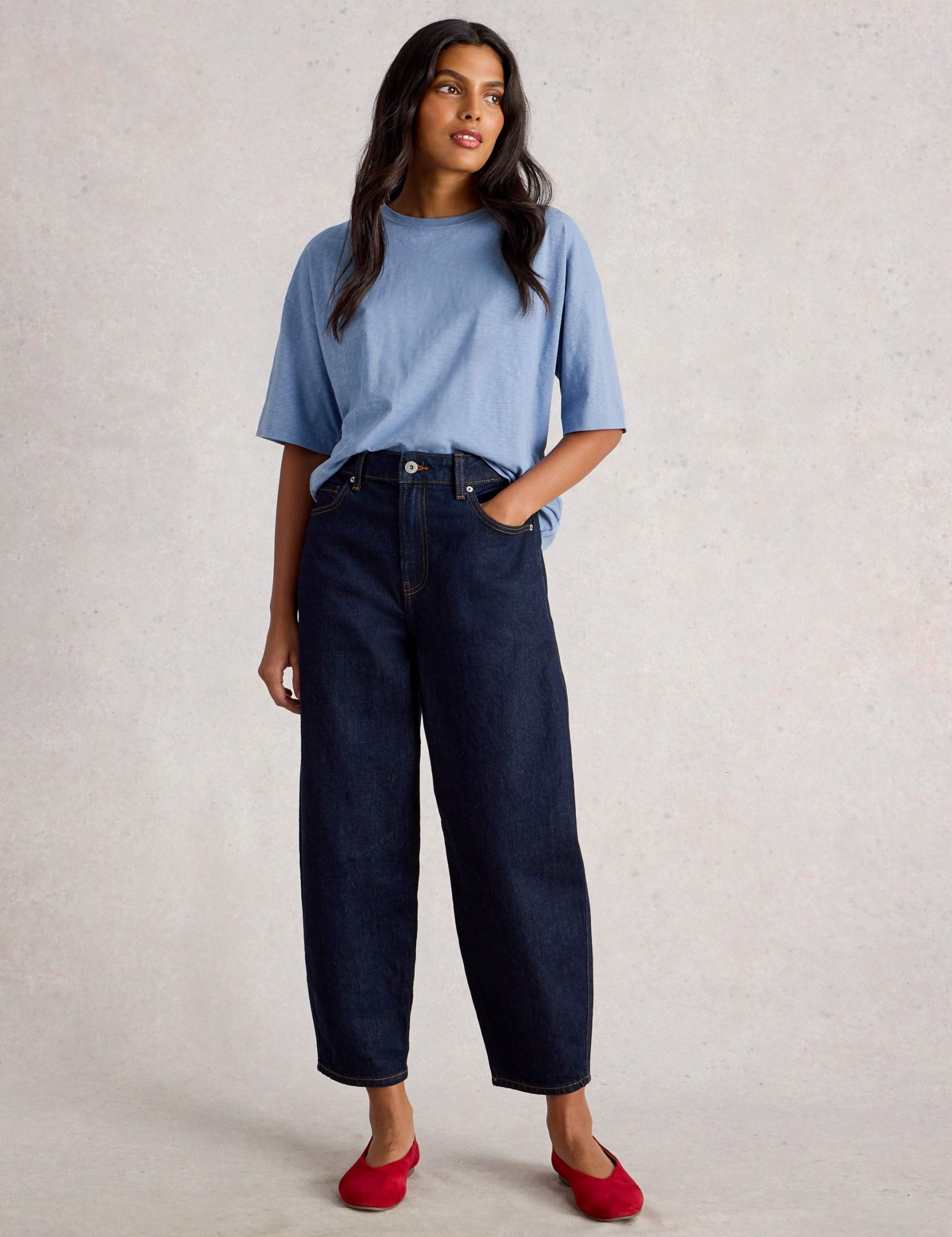 Pure Cotton Crew Neck T-Shirt