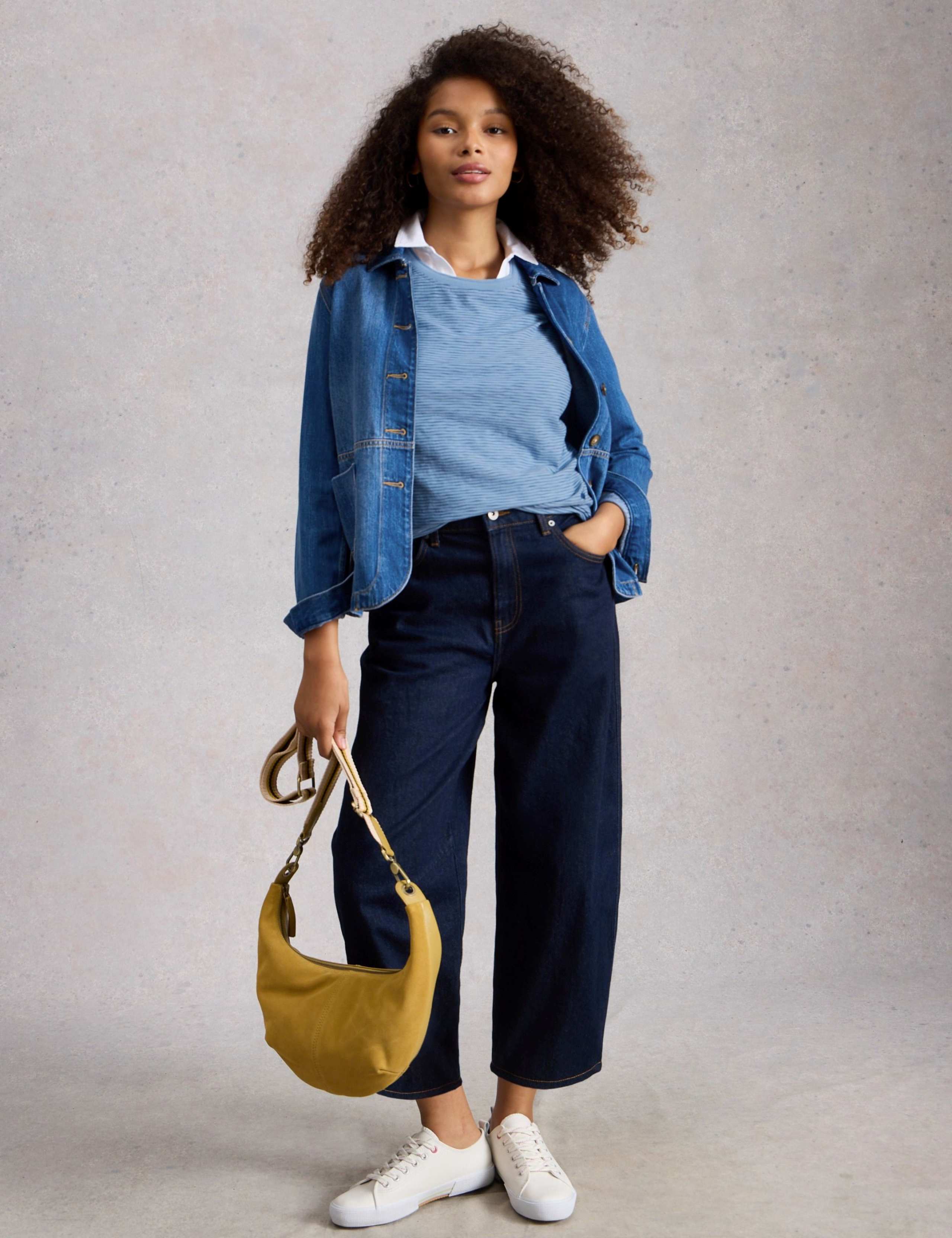 Pure Cotton Crew Neck Textured T-Shirt