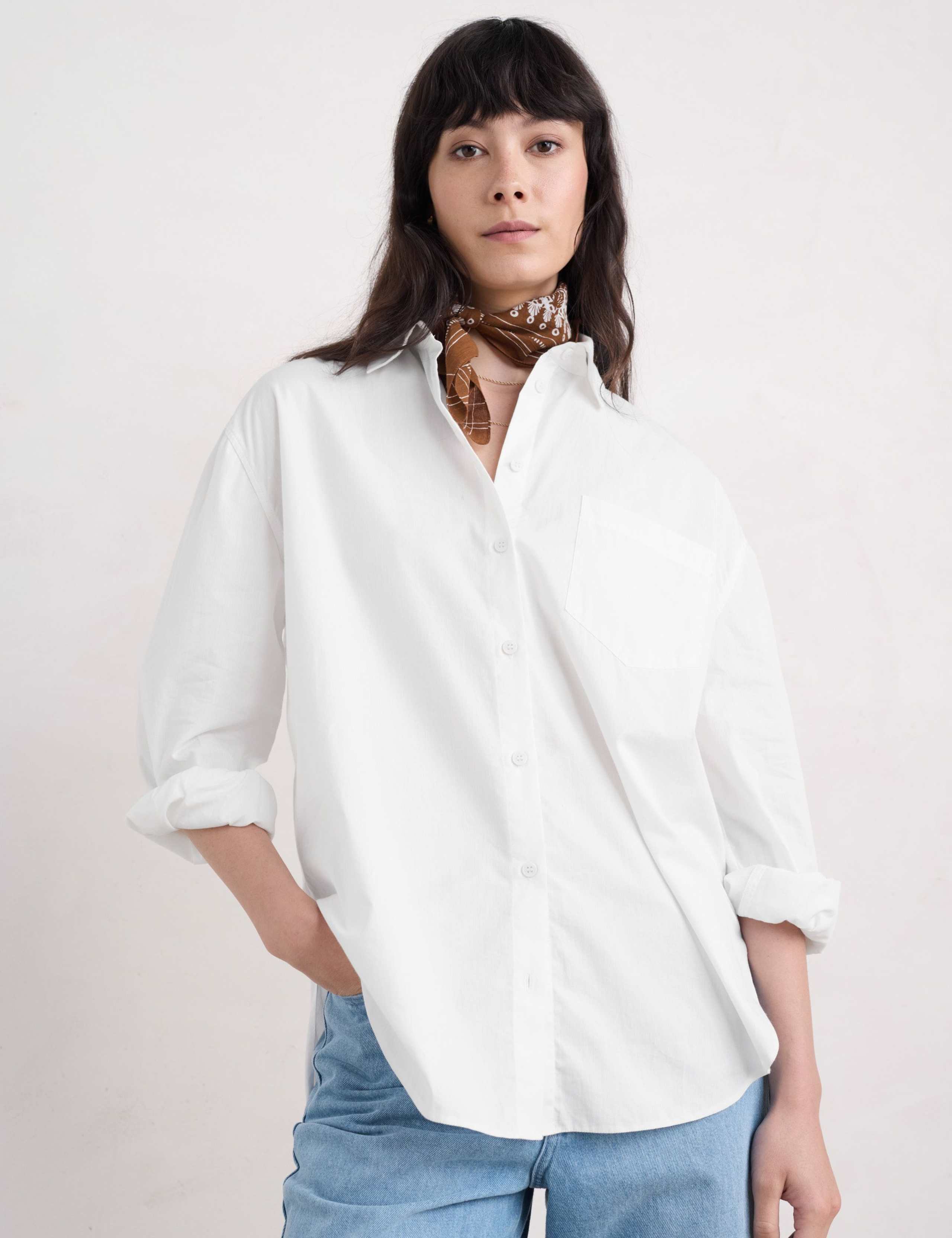 Pure Cotton Relaxed Shirt