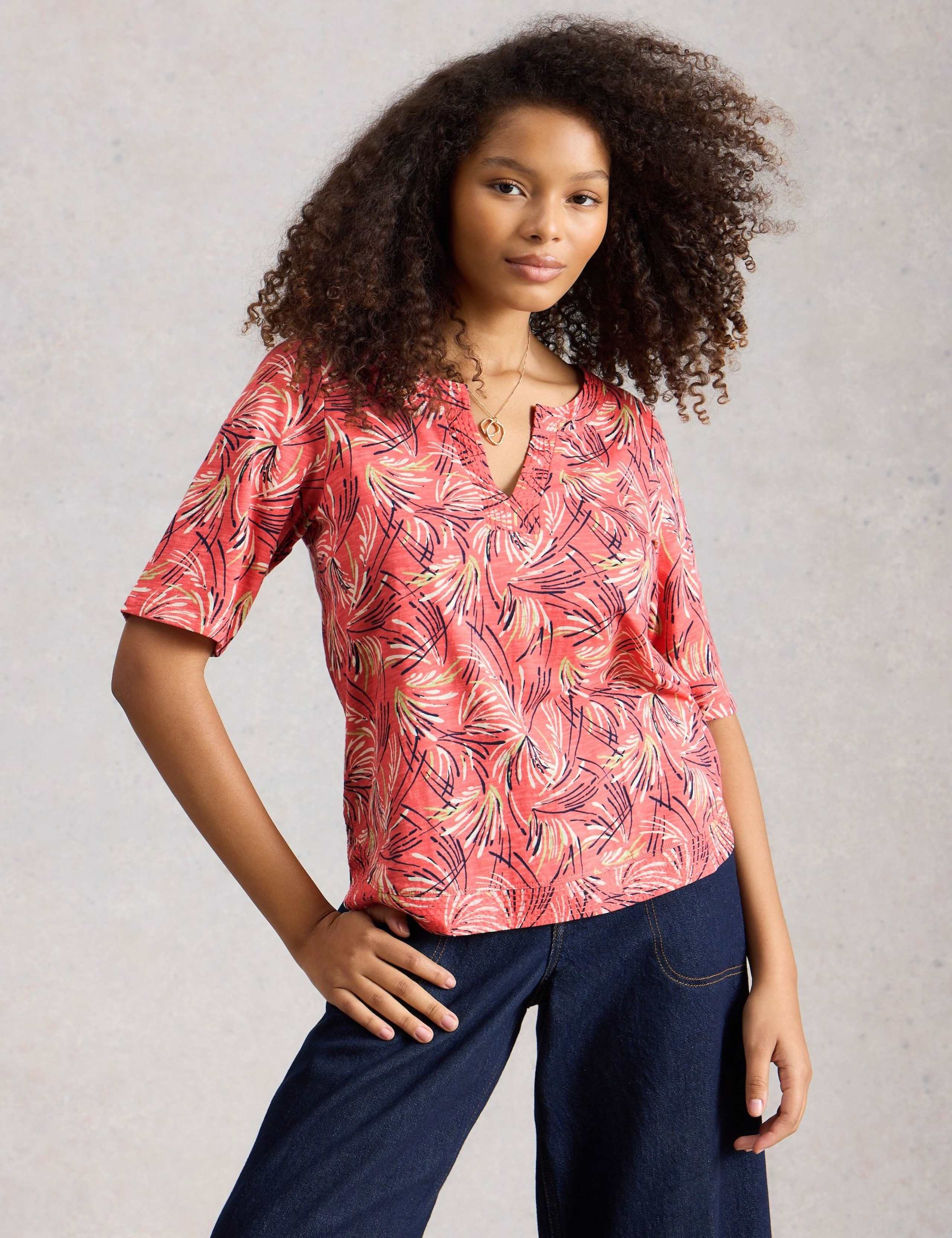 Pure Cotton Embroidered Top