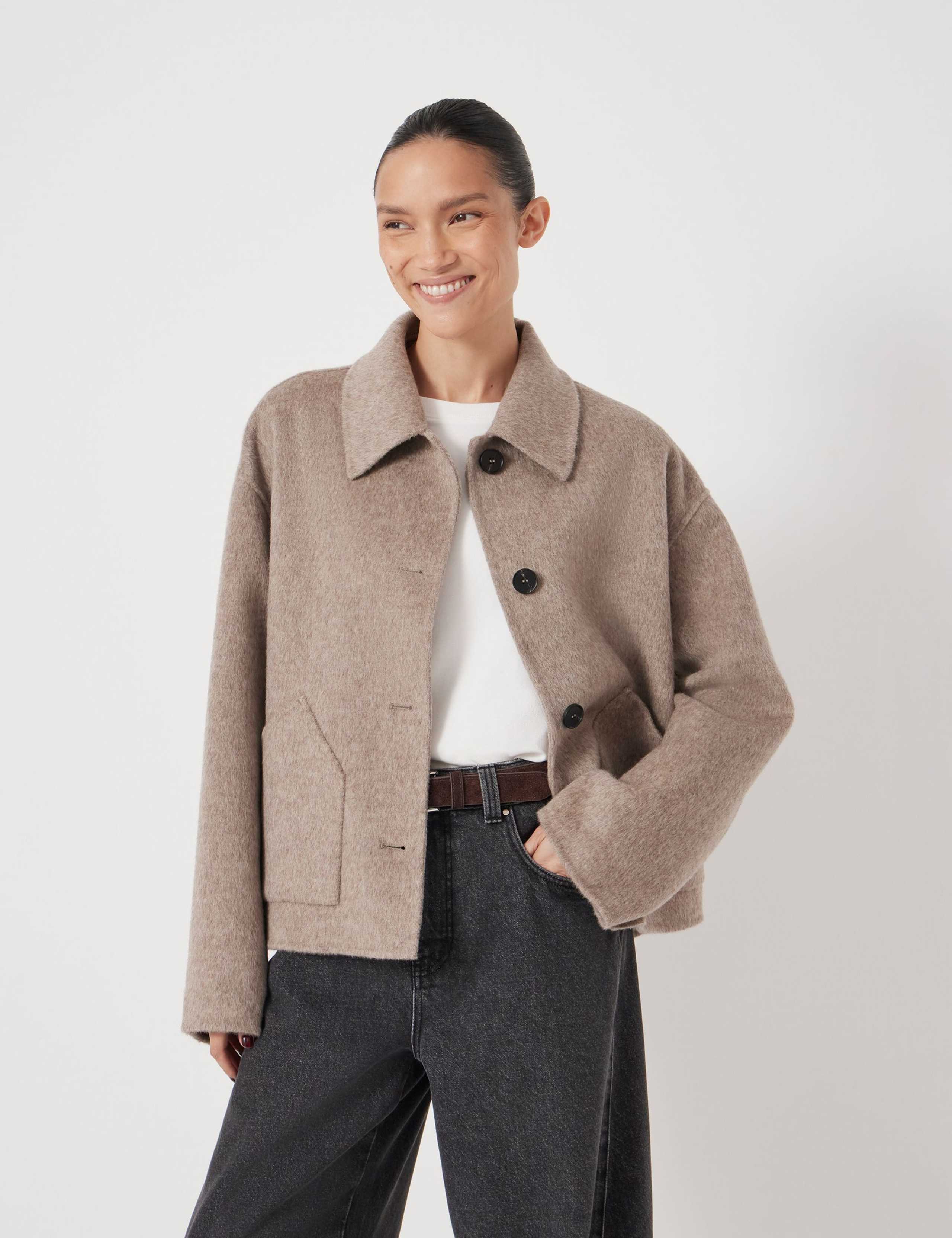 Pure Wool Double Faced Jacket