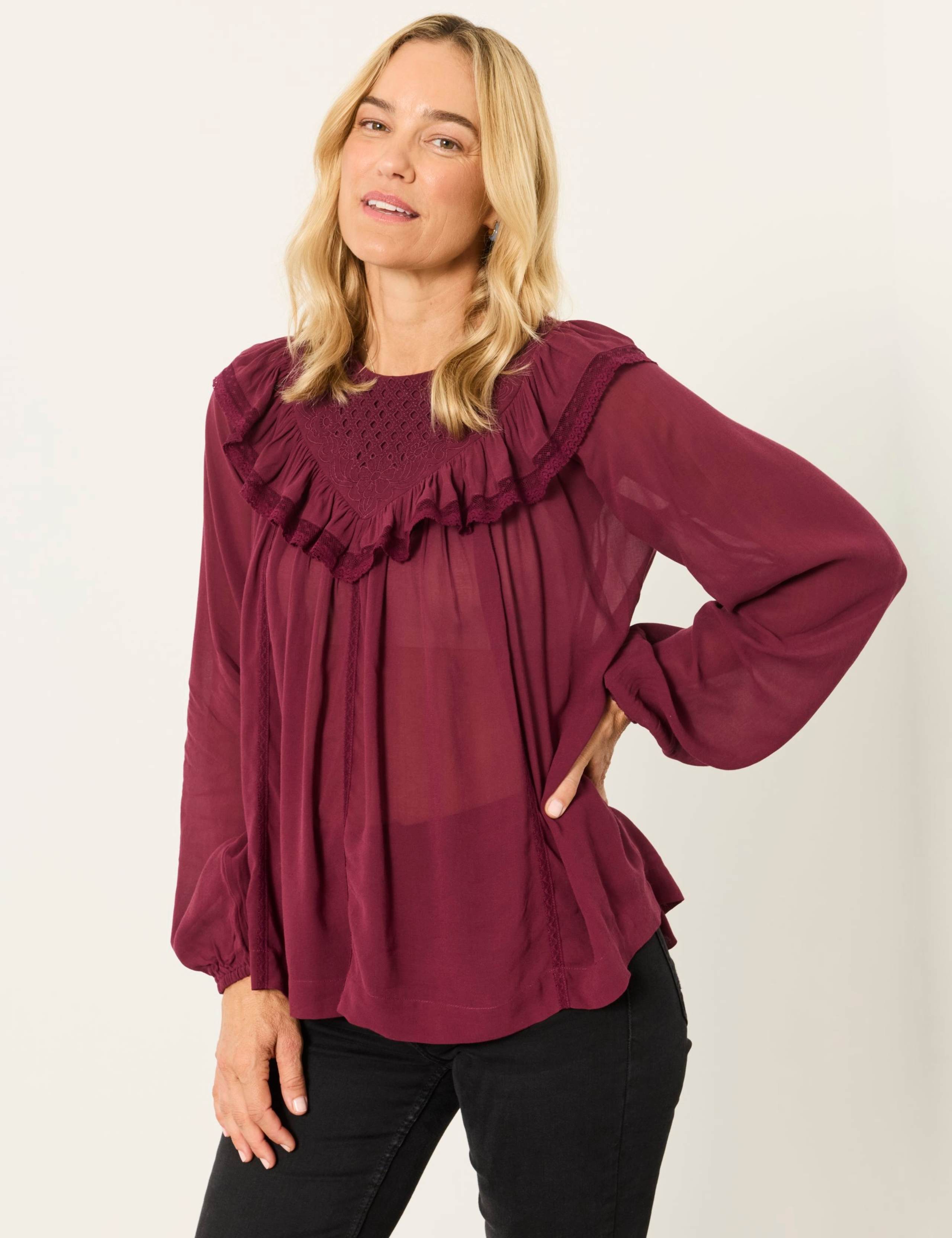 Frill Detail Blouse