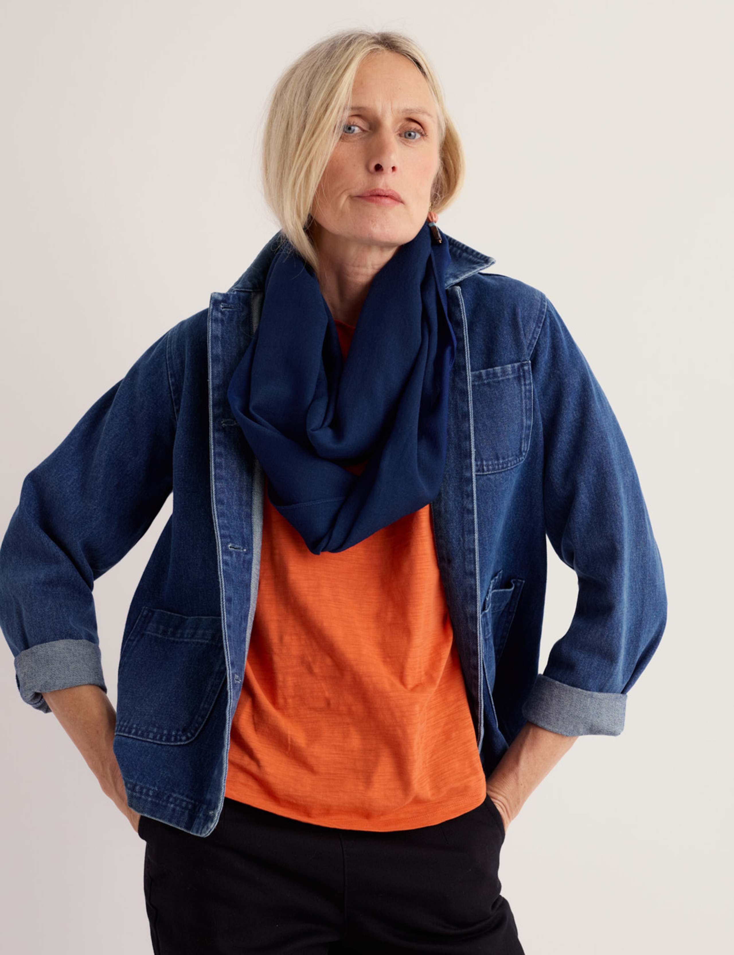 Pure Wool Circle Scarf