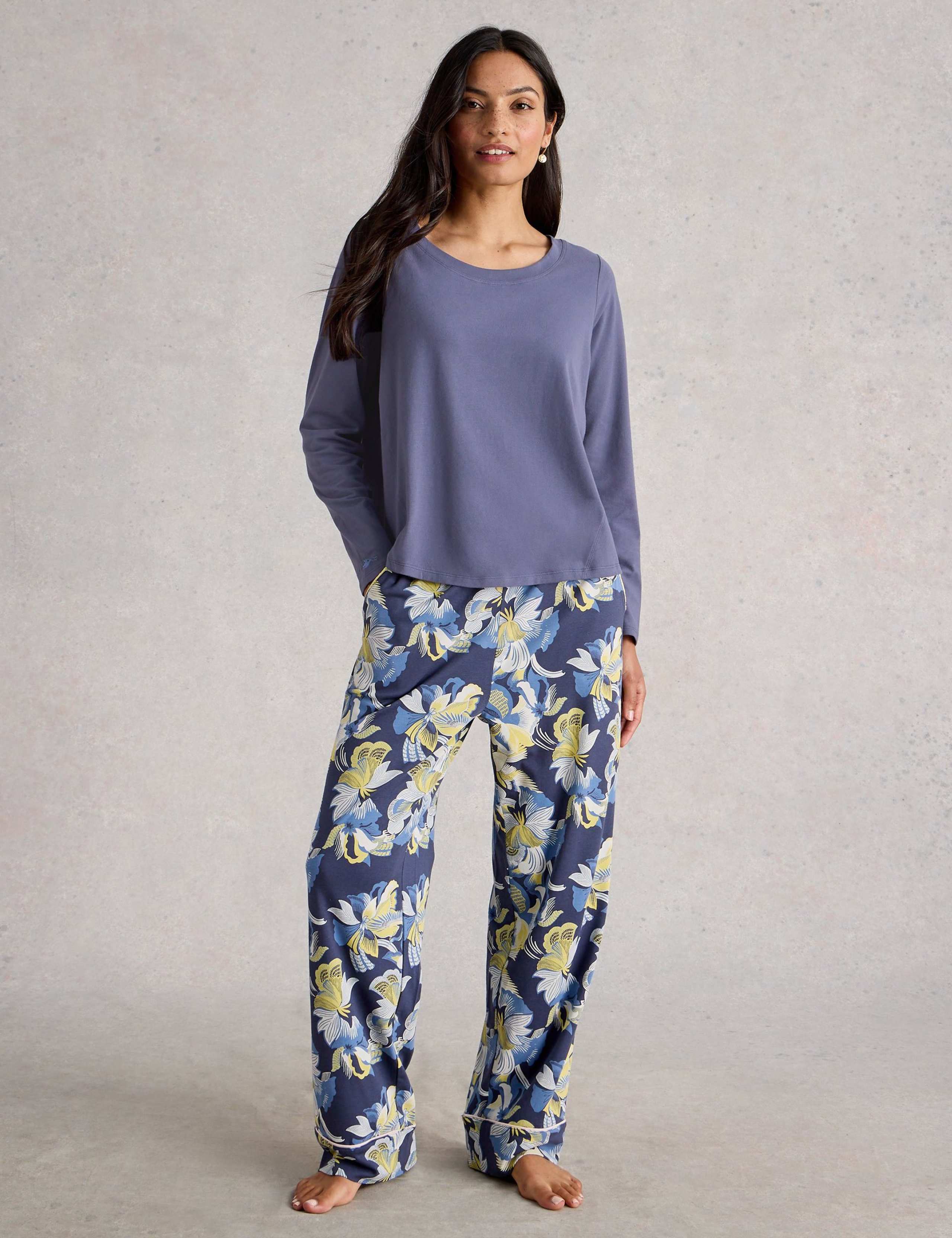 Cotton Rich Pyjama Top