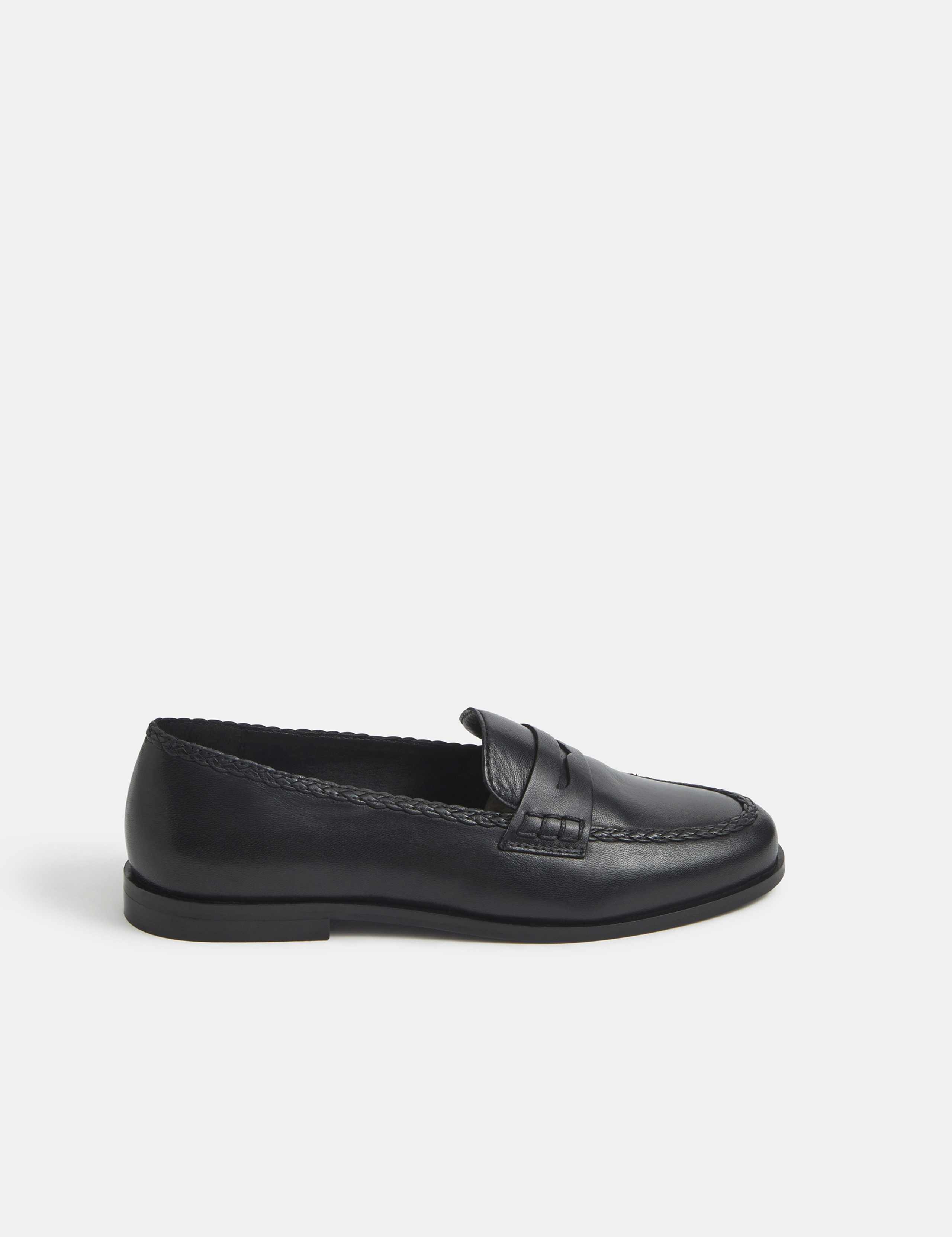 Leather Penny Loafers