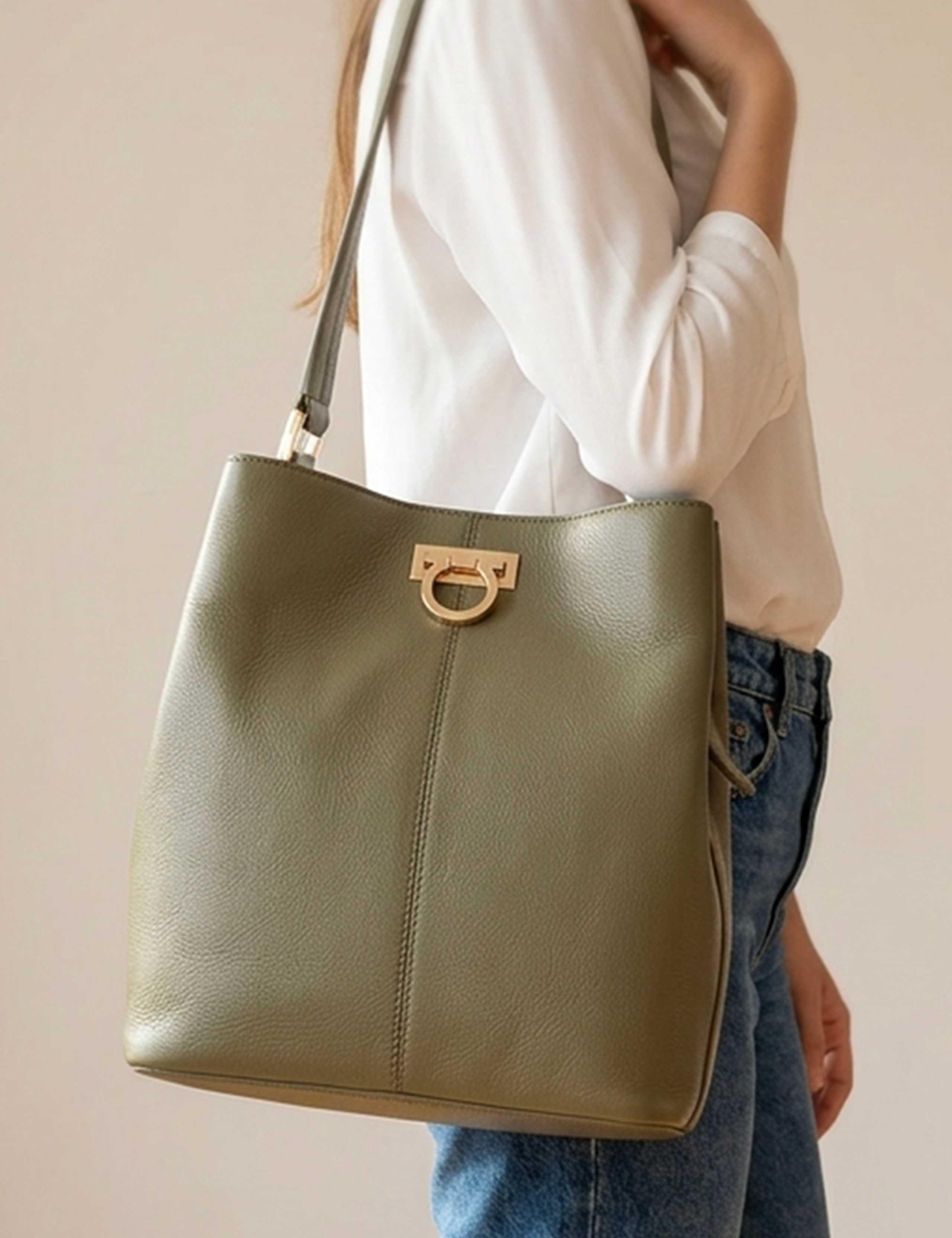 Leather Shoulder Bag