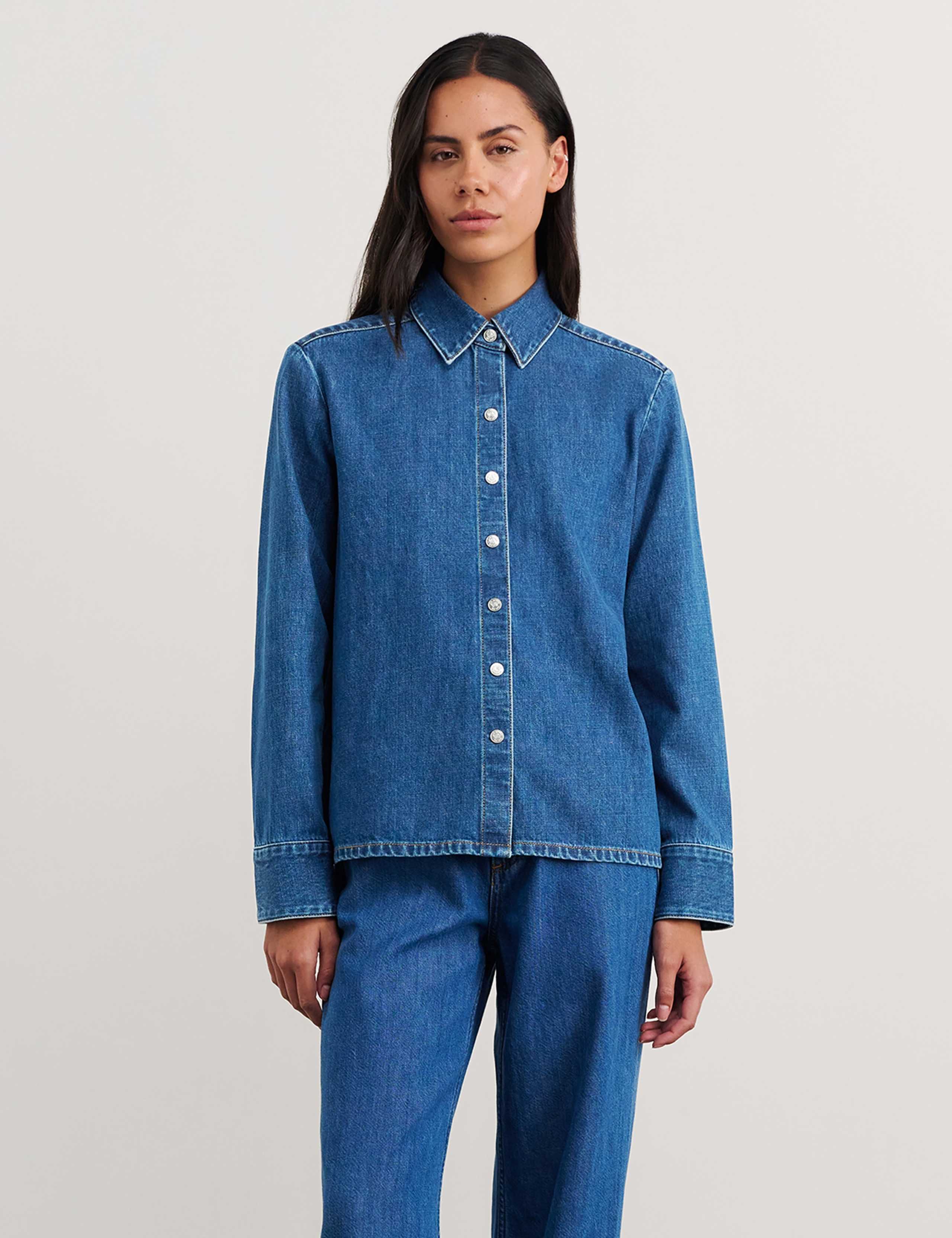 Denim Relaxed Shirt