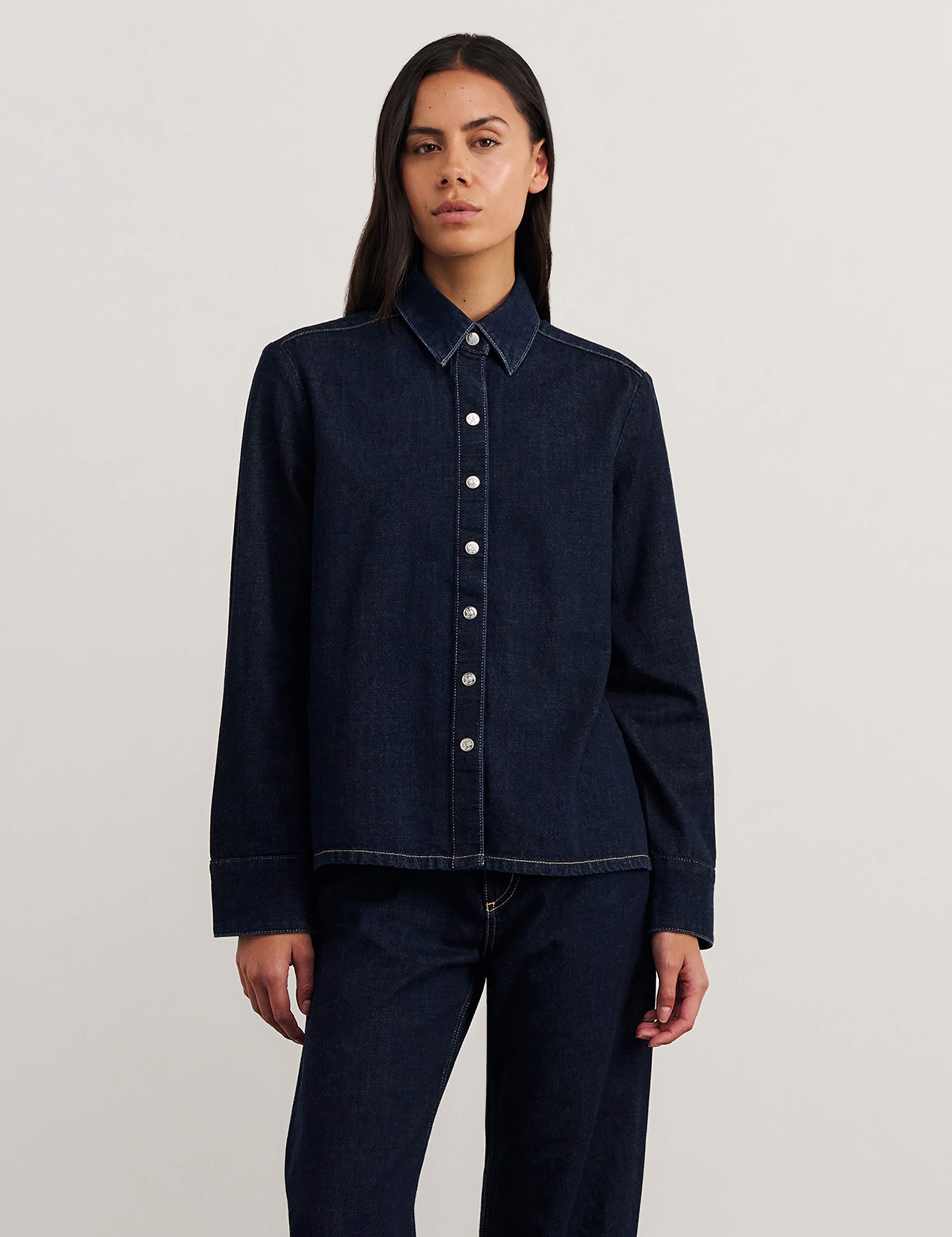 Denim Relaxed Shirt