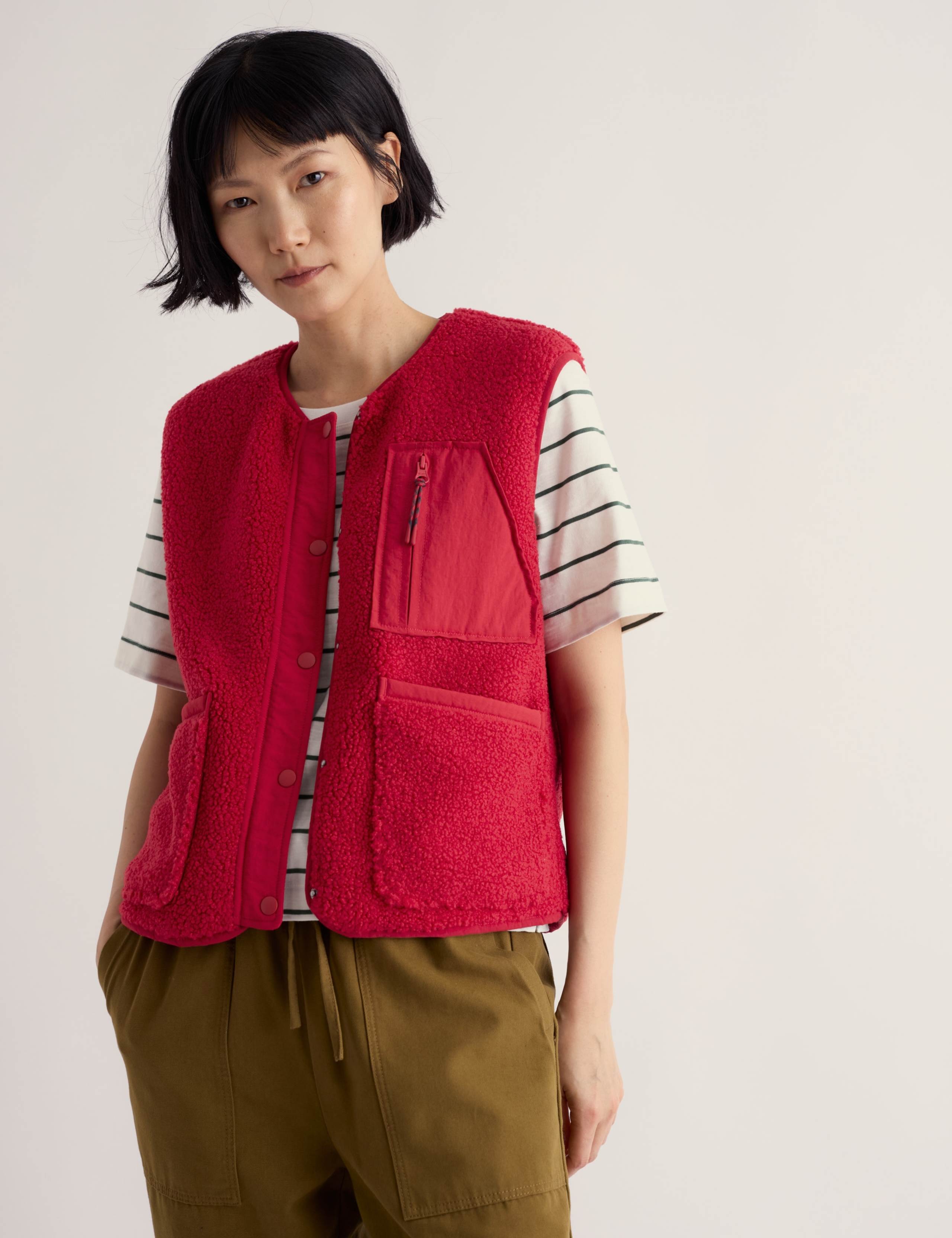 Relaxed Fleece Gilet