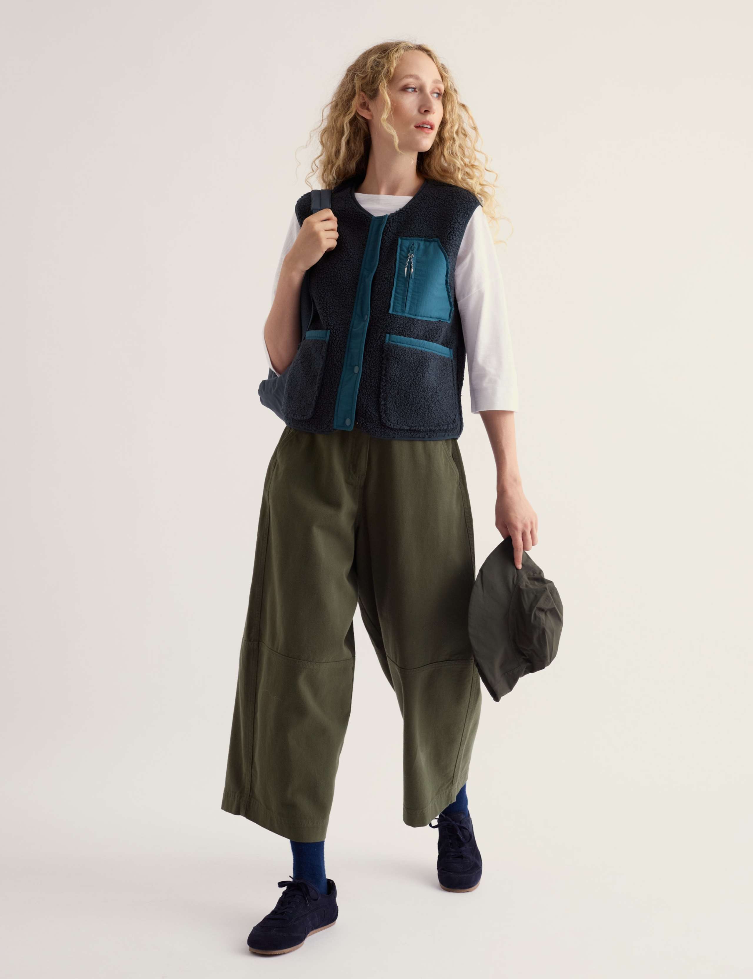 Relaxed Fleece Gilet
