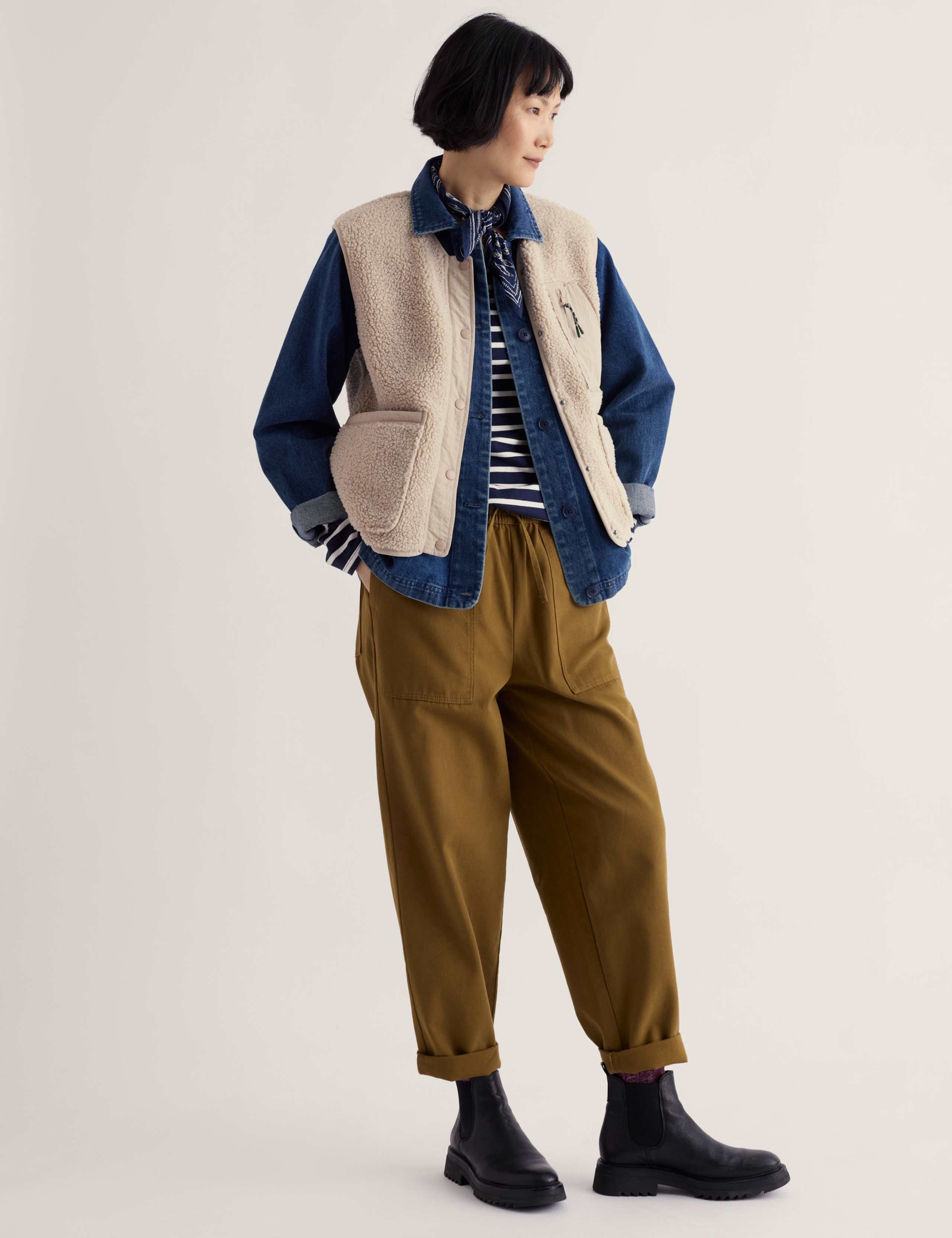 Relaxed Fleece Gilet