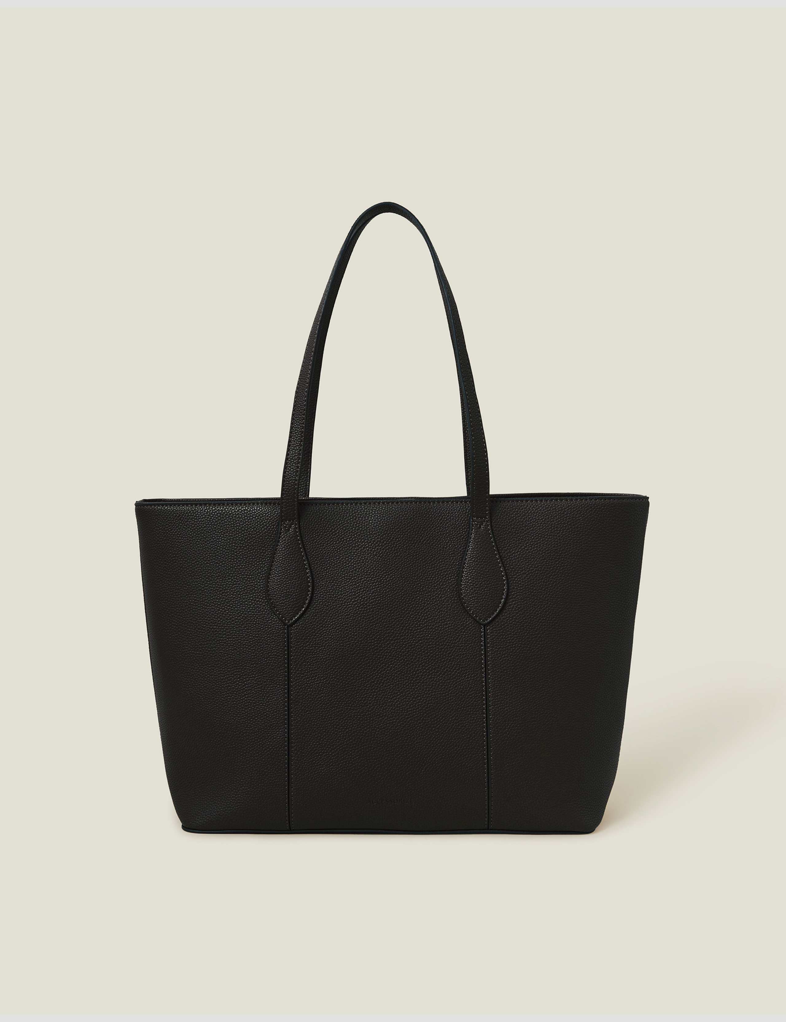 Faux Leather Shoulder Bag