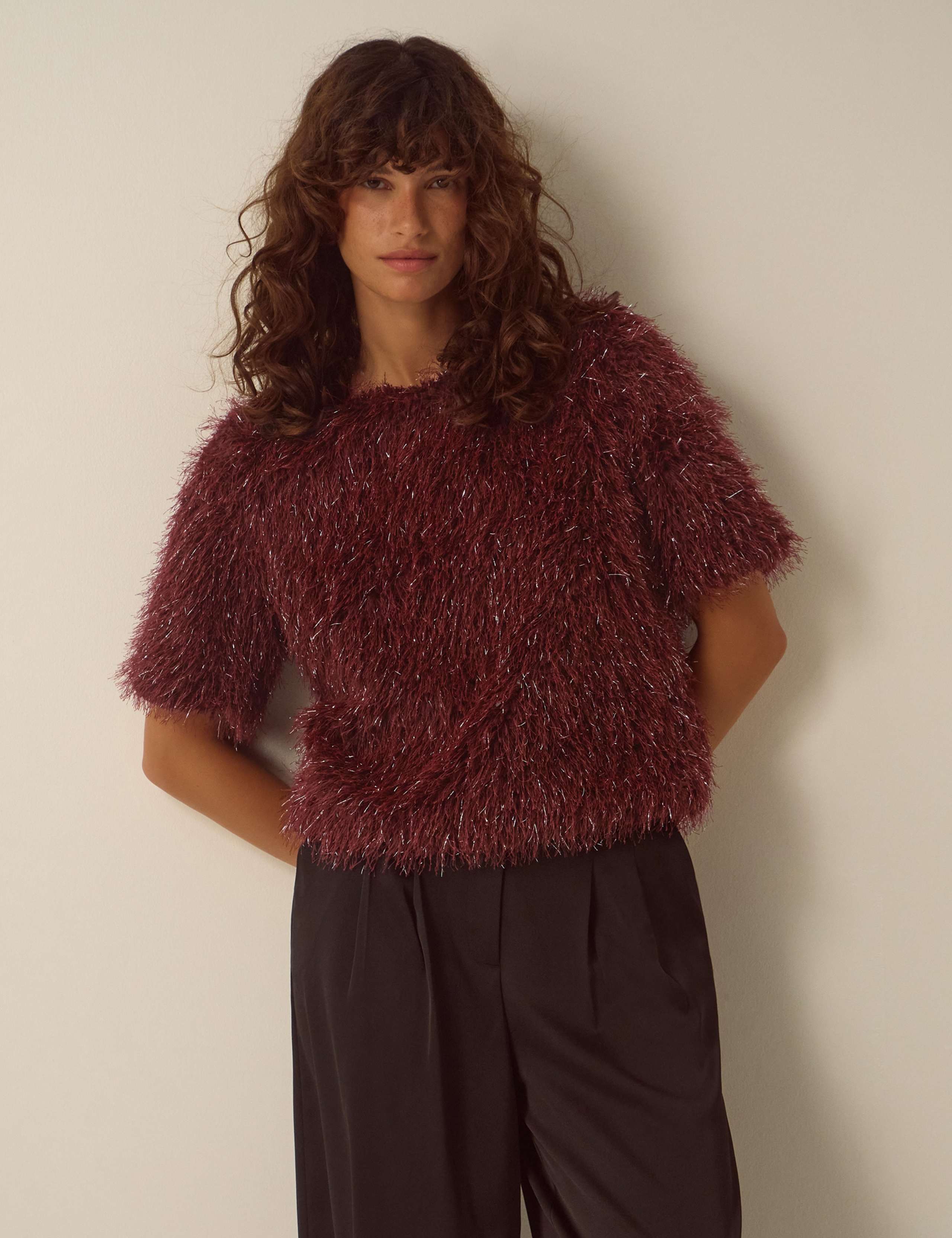 Crew Neck Blouse