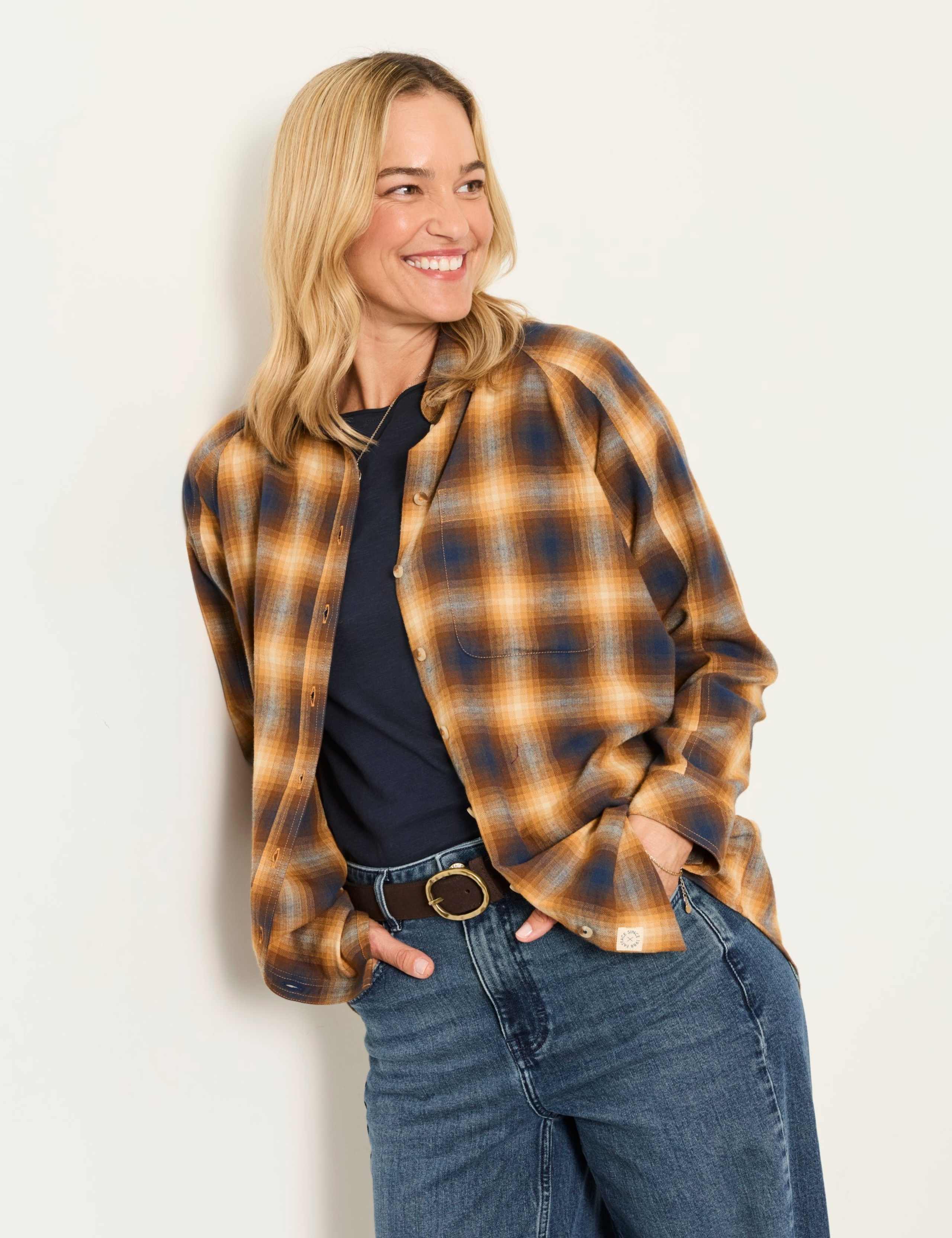 Pure Cotton Checked Shirt