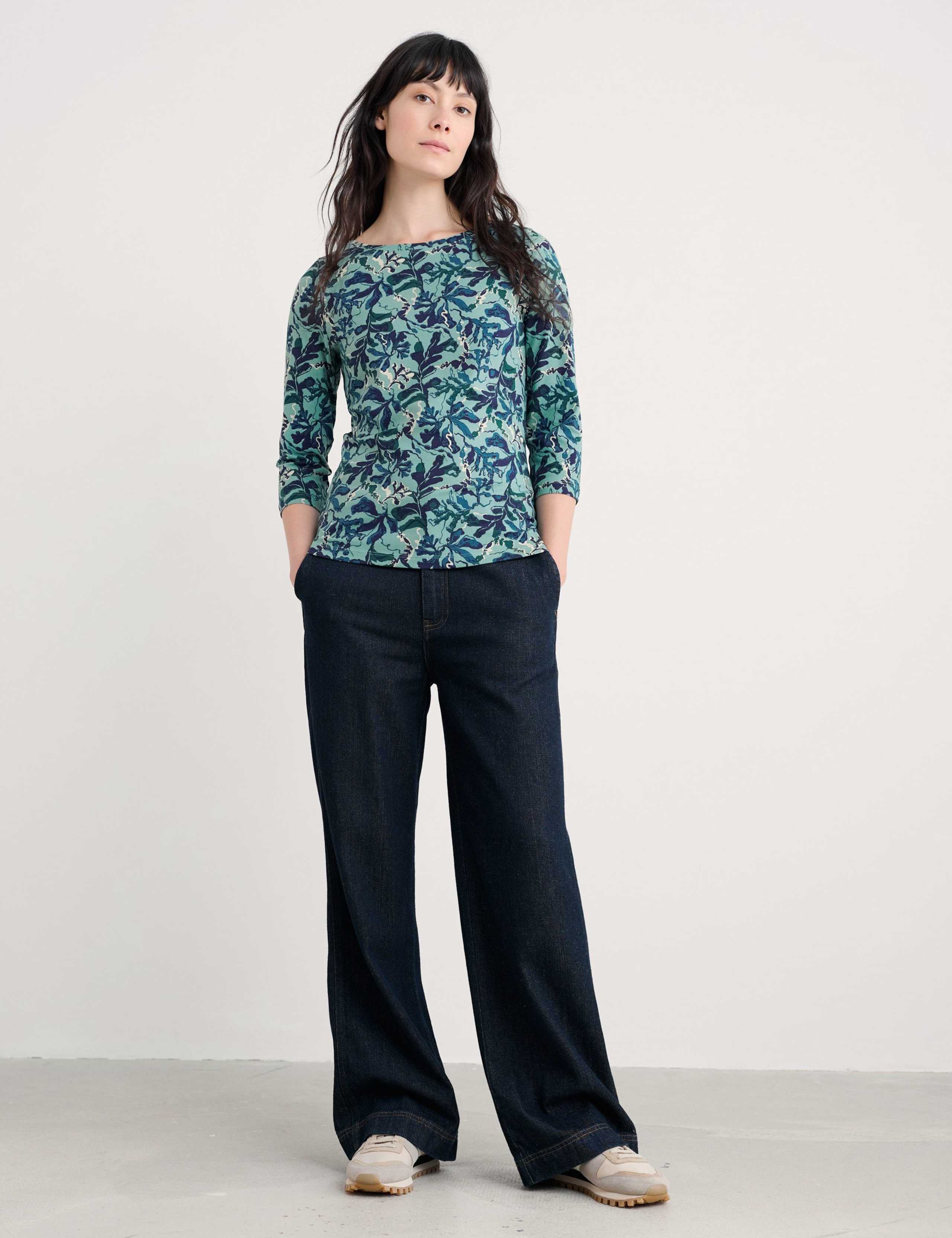 Cotton Rich Floral Top