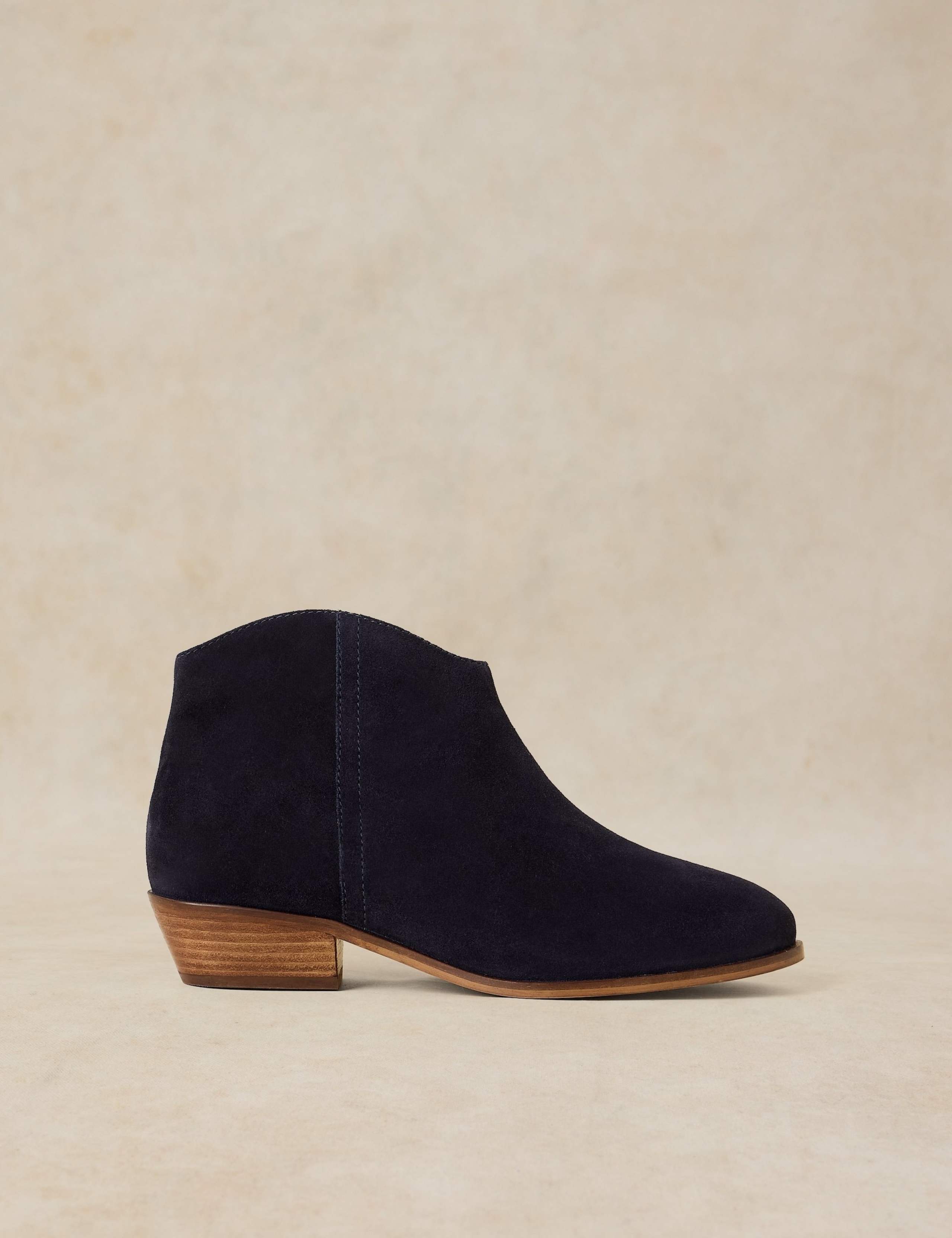 Wide Fit Suede Ankle Boots