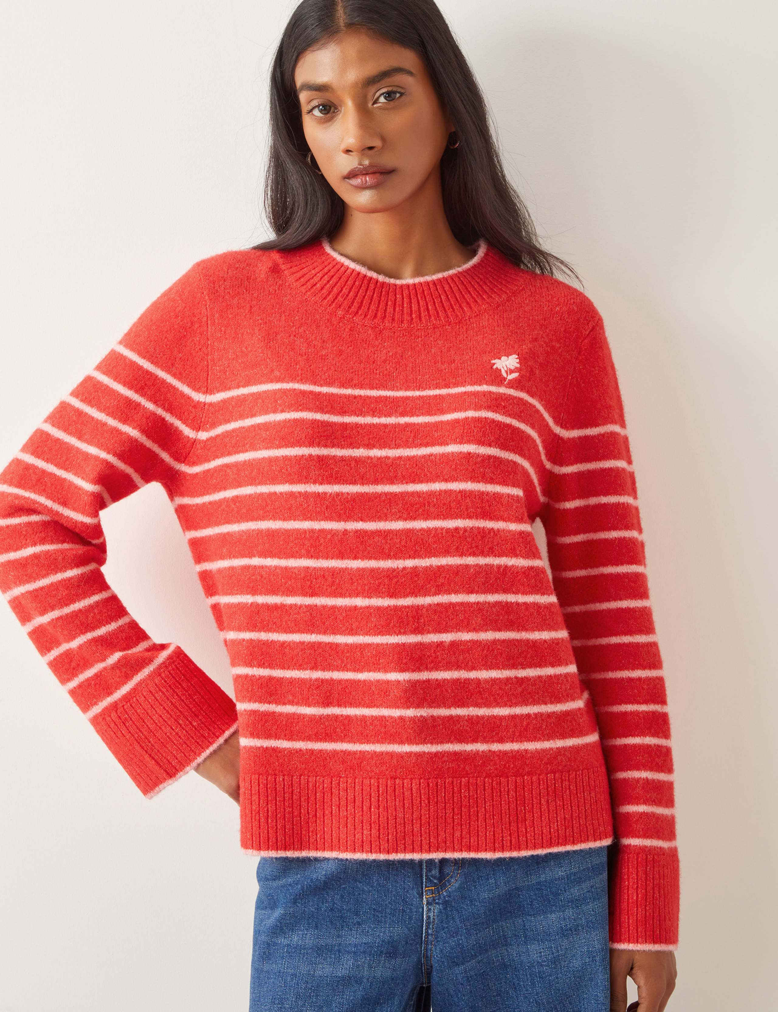 Striped Crew Neck Jumper