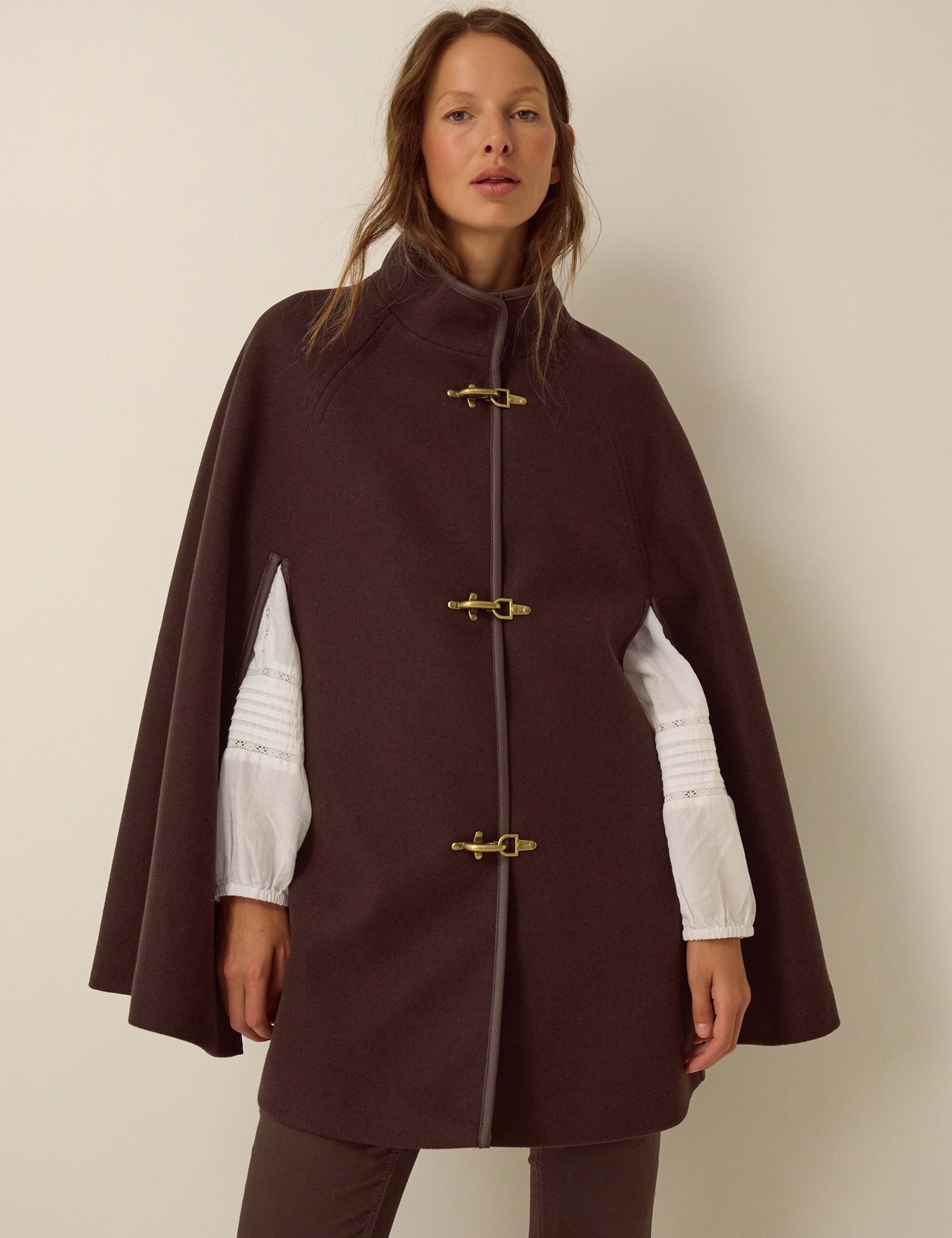 Funnel Neck Coat