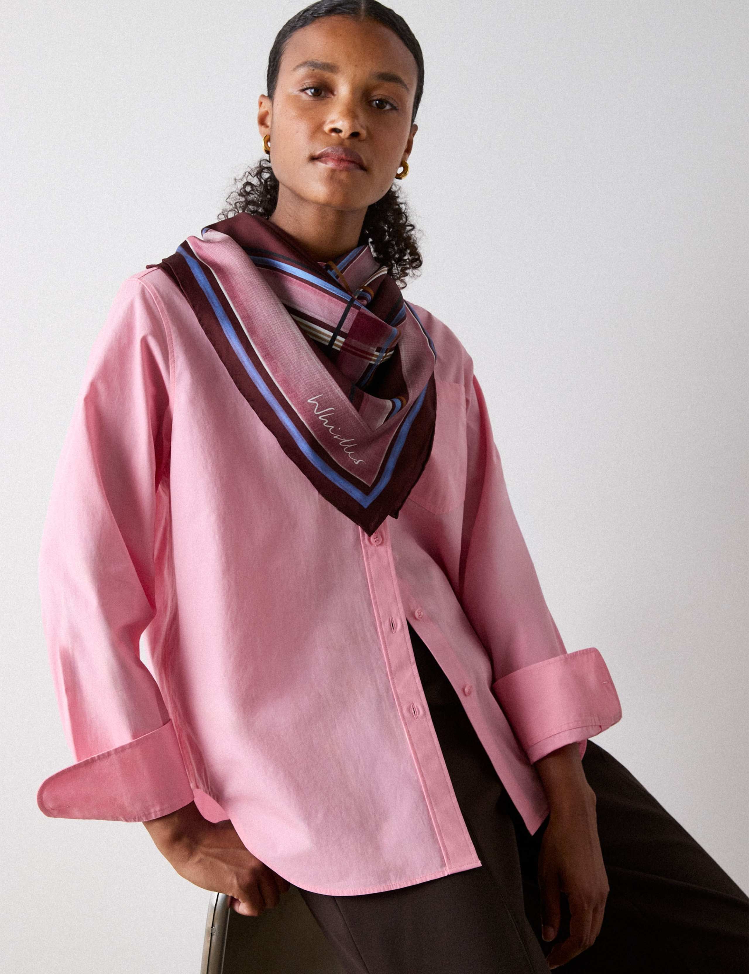Pure Cotton Button Through Blouse