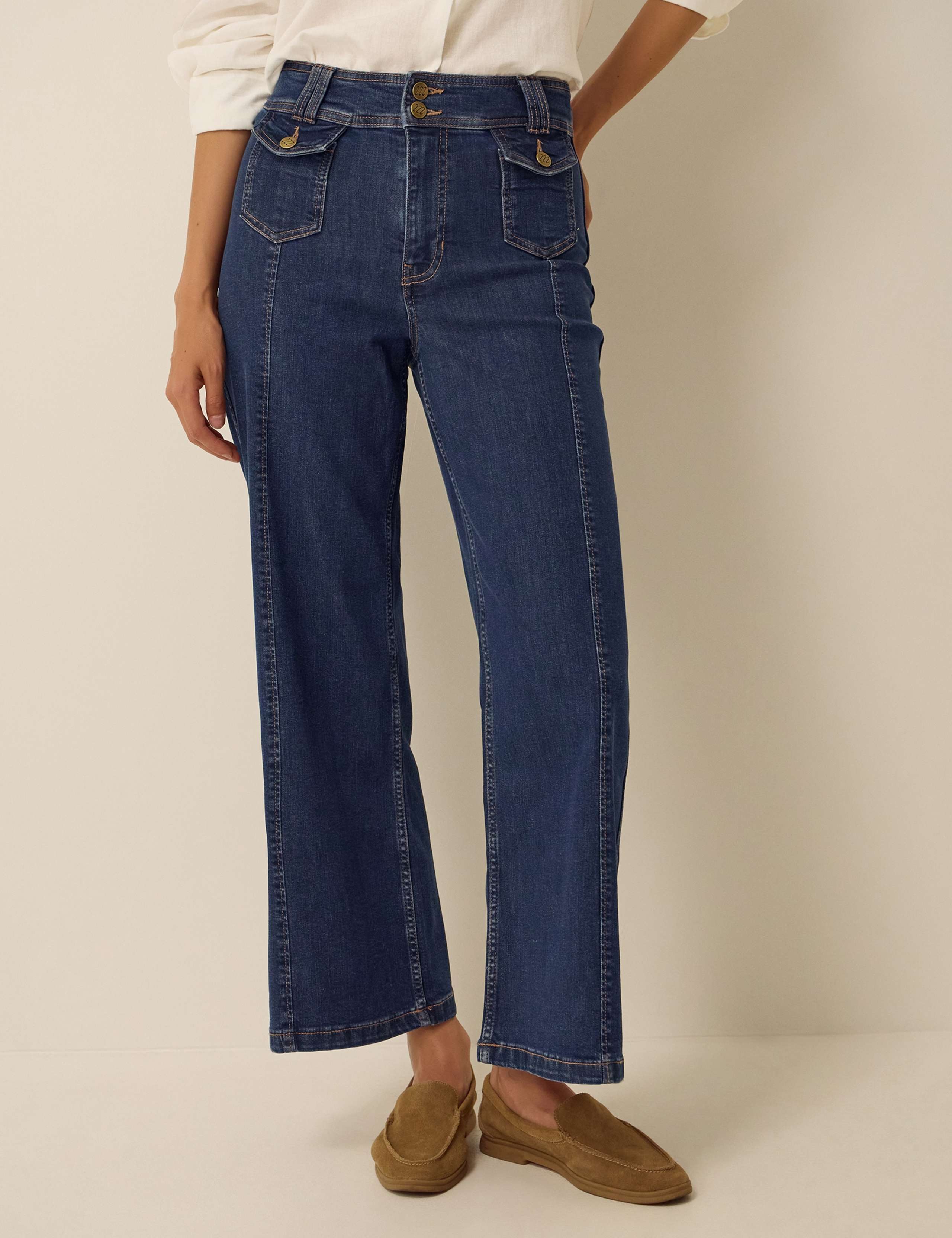Flared High Waisted Jeans