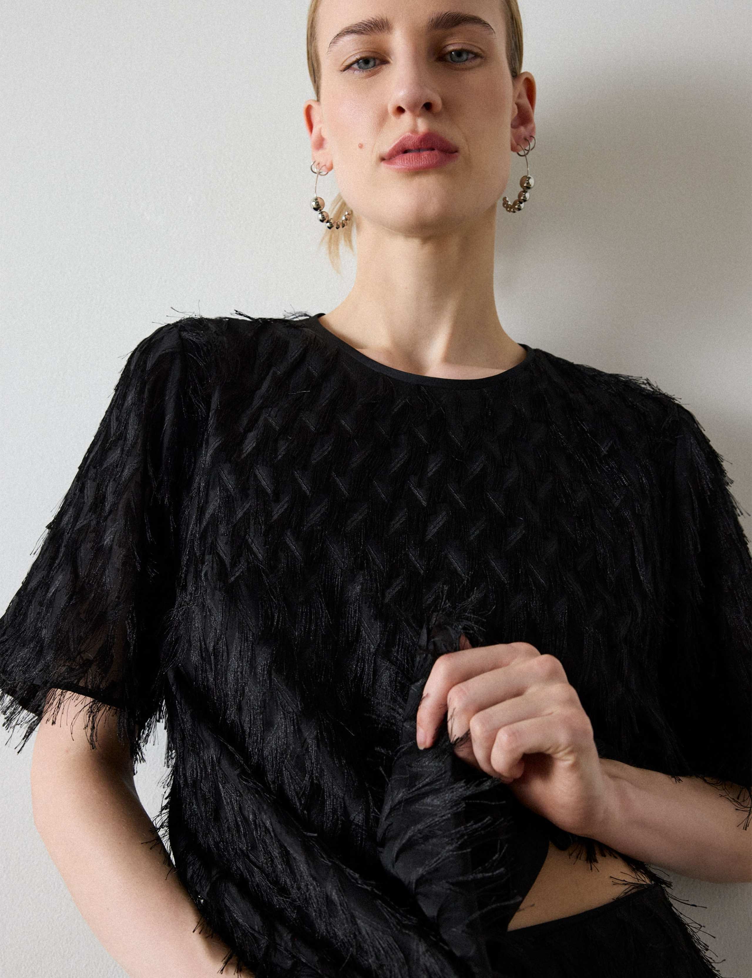 Tufted Blouse
