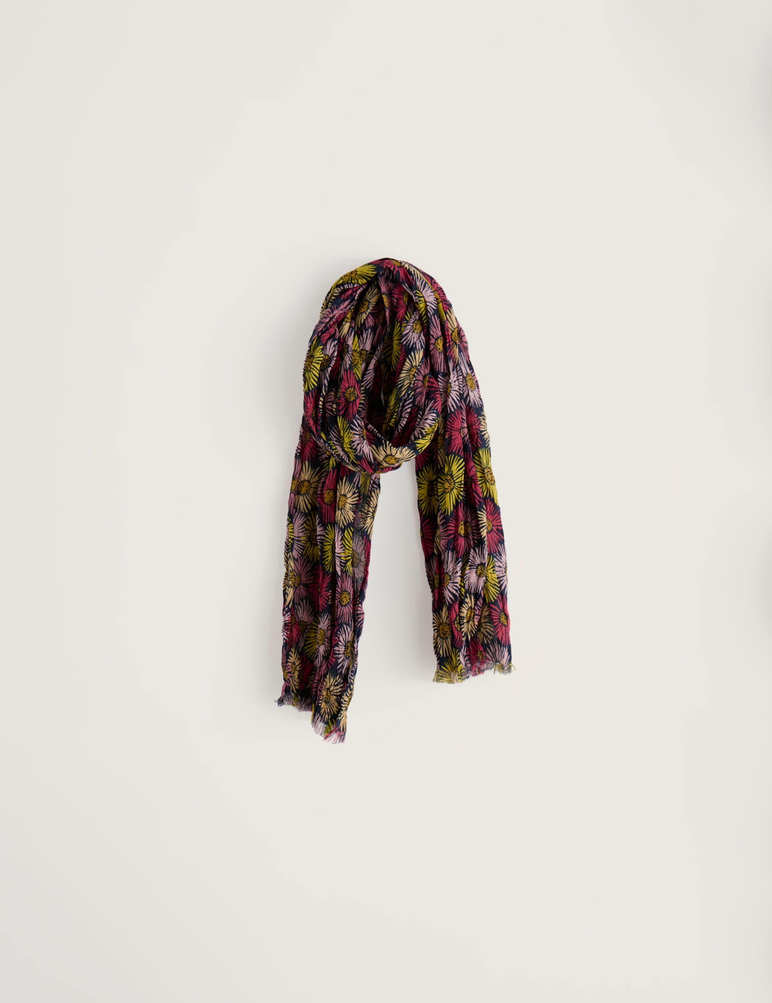 Pure Cotton Printed Floral Scarf