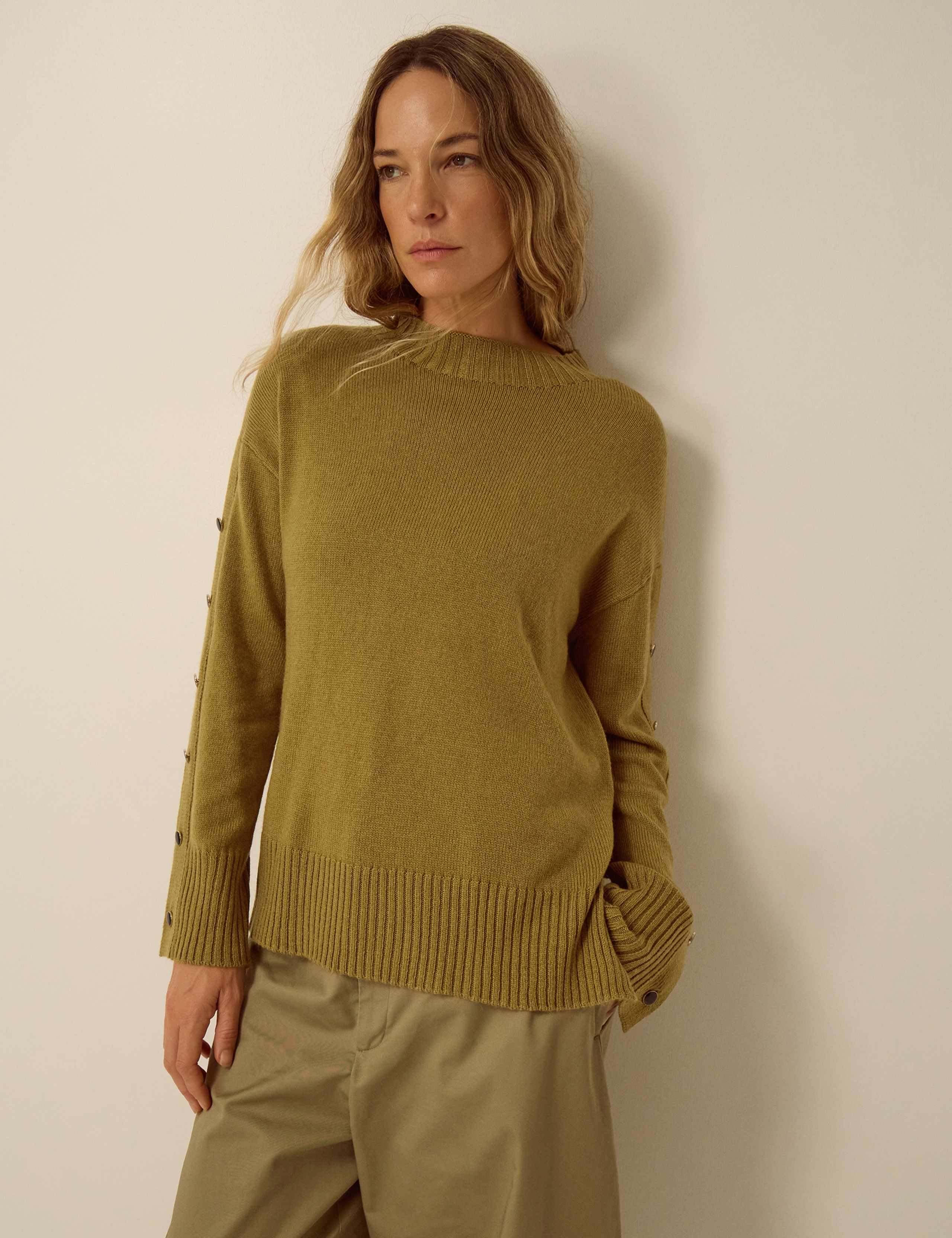 Button Detail Jumper
