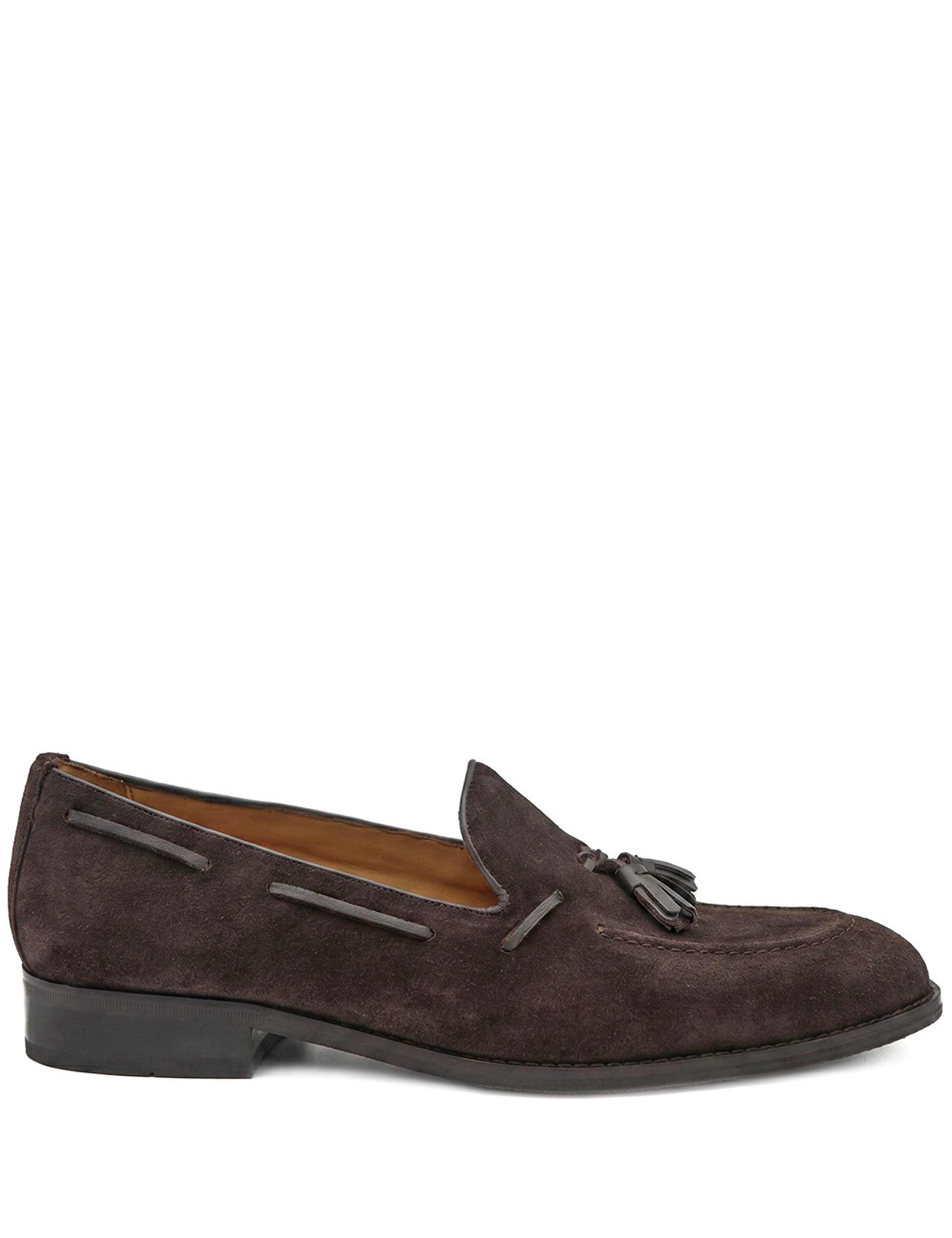 Leather Slip On Tassel Loafers