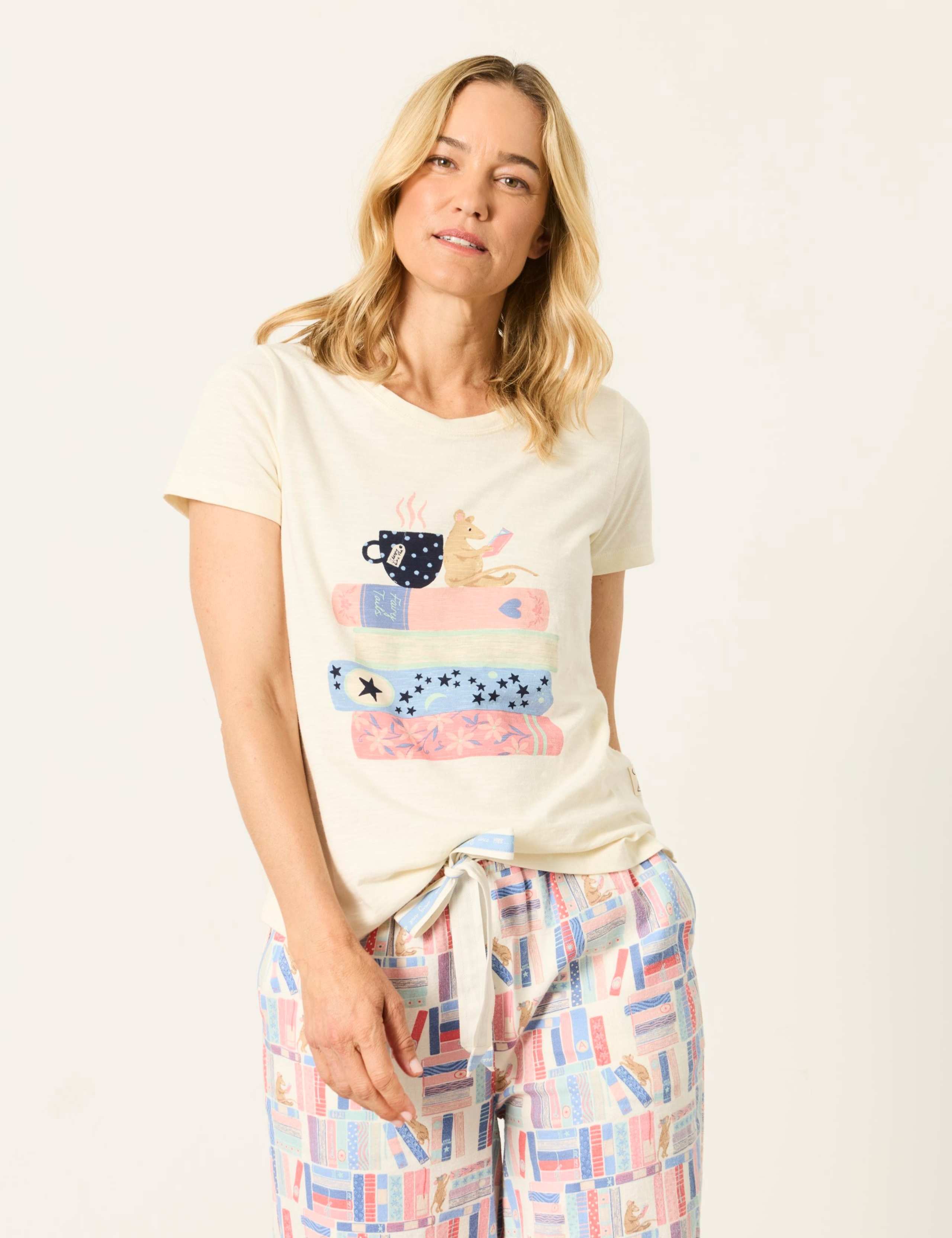 Pure Cotton Pyjama Top