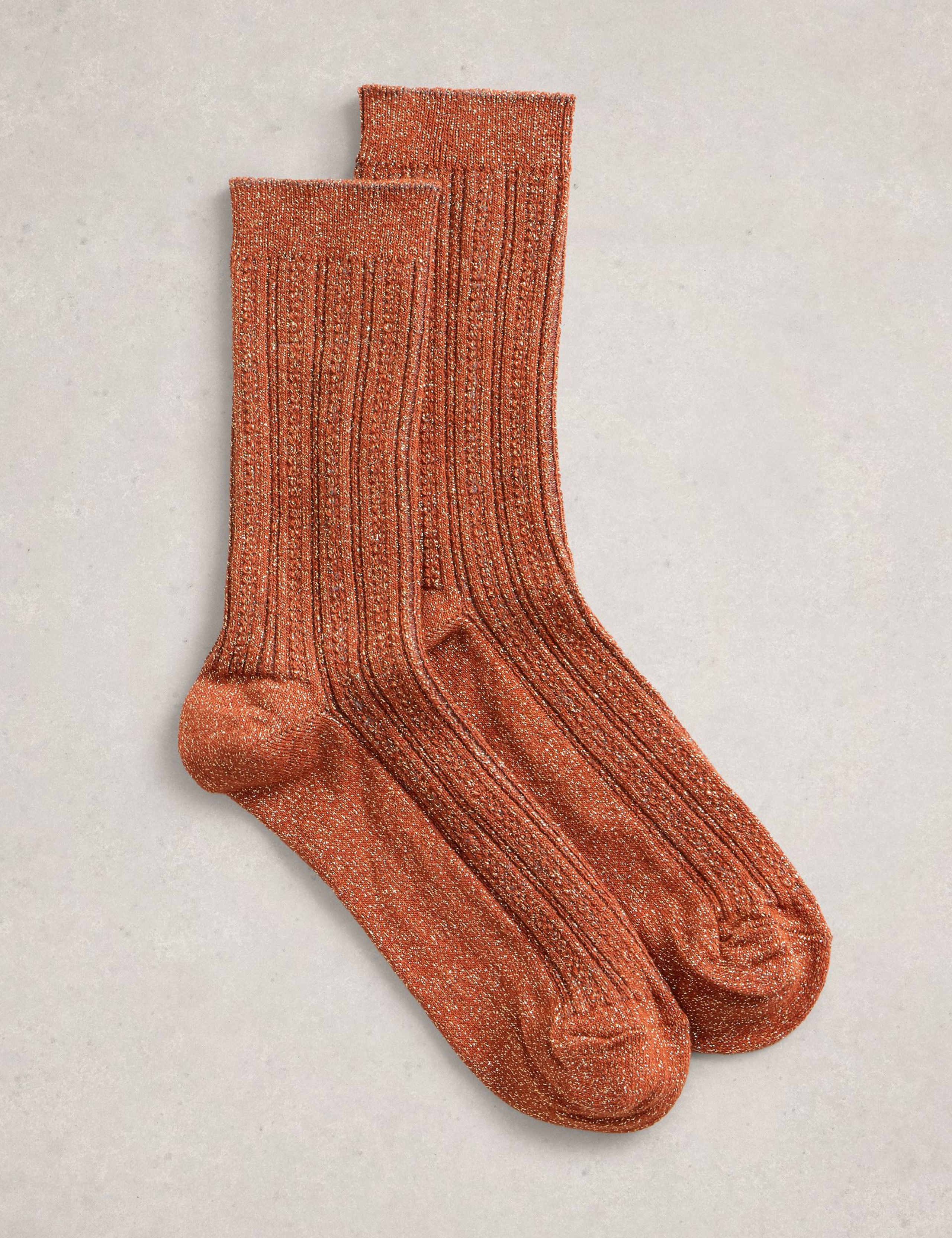 Cotton Rich Sparkle Socks