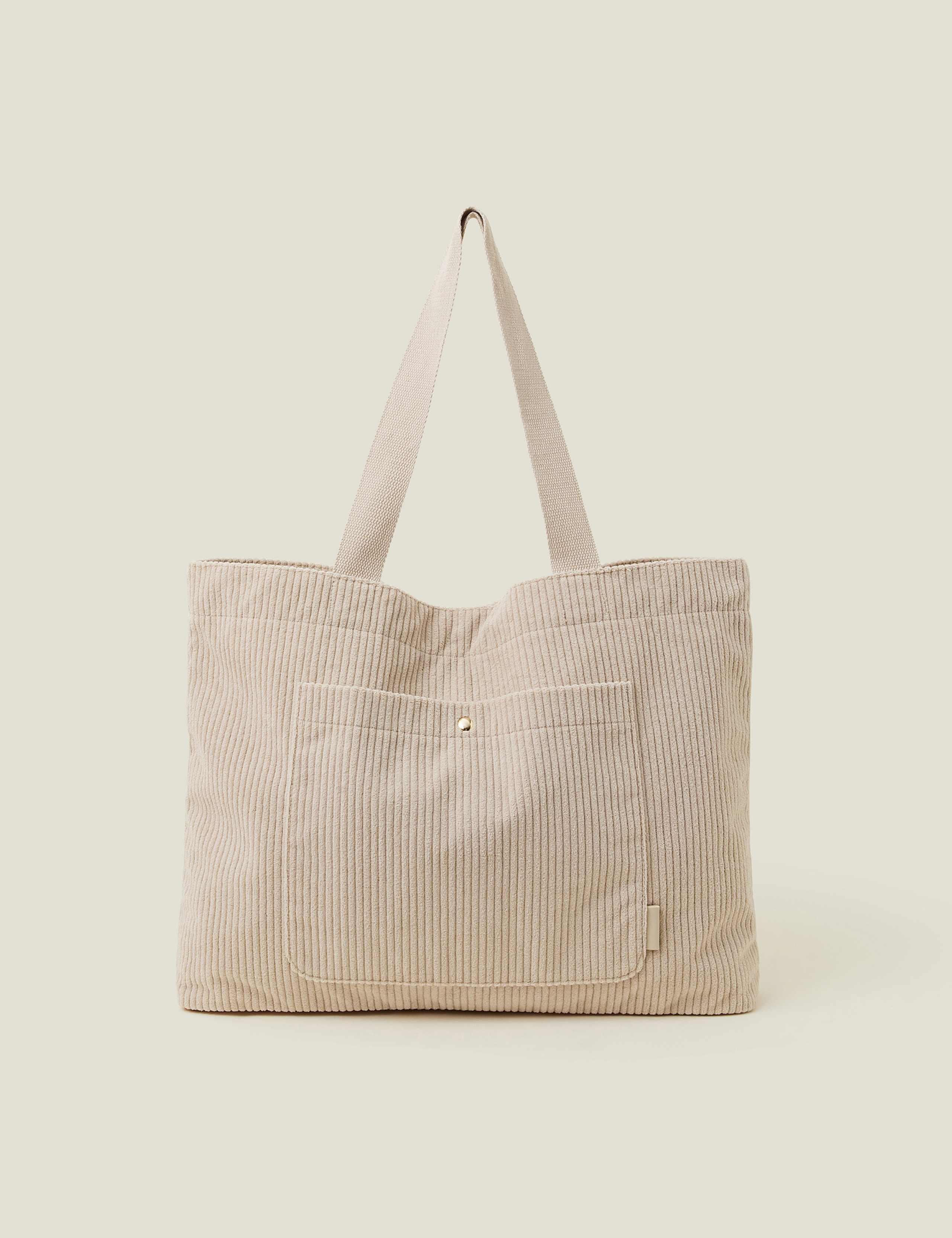 Corduroy Multi Pocket Shopper