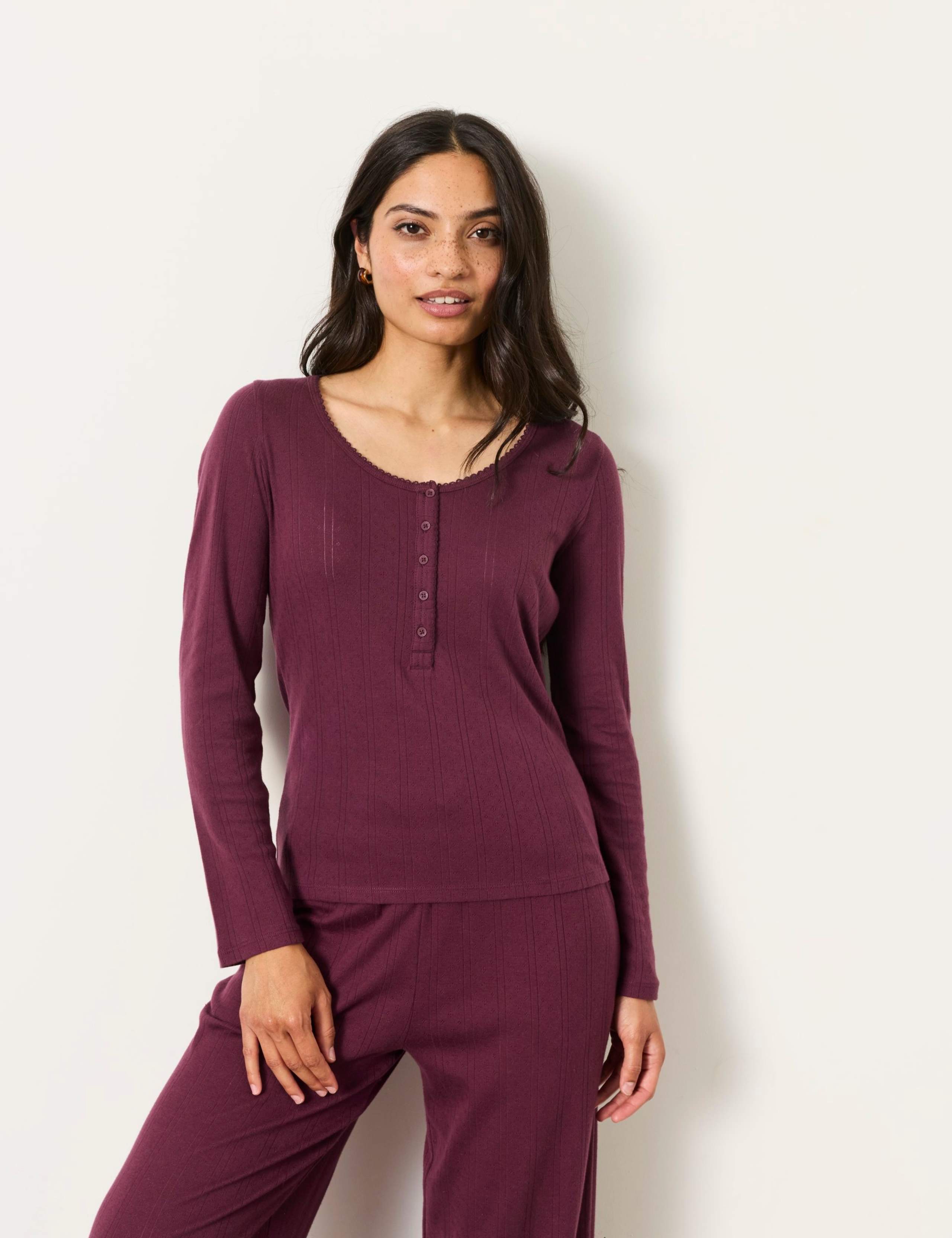 Pure Cotton Pyjama Top