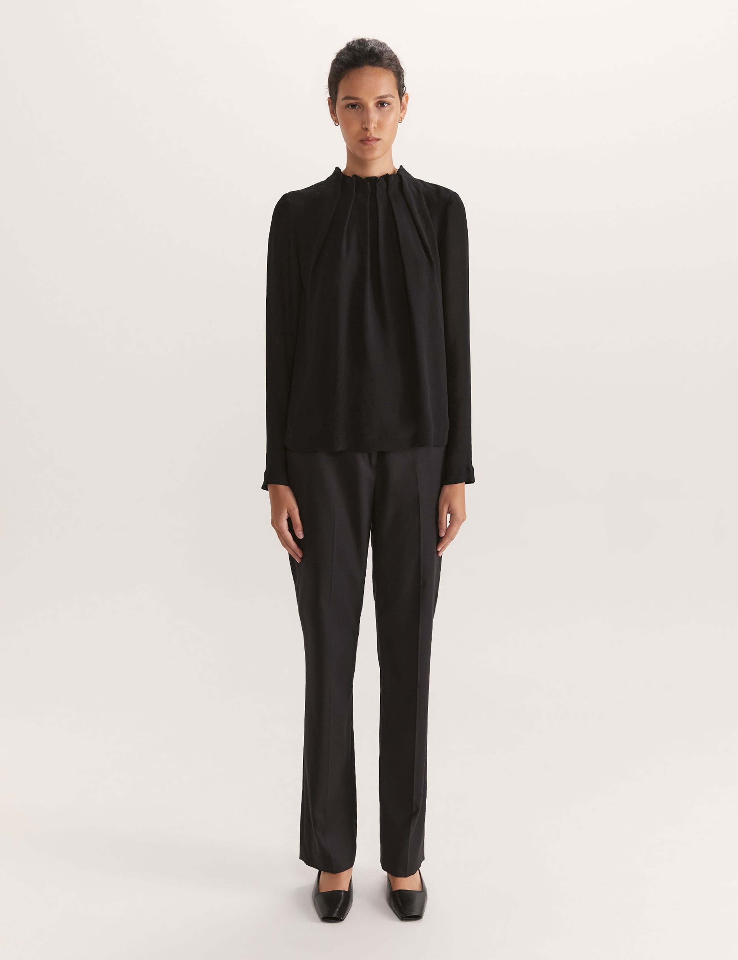 High Neck Blouse