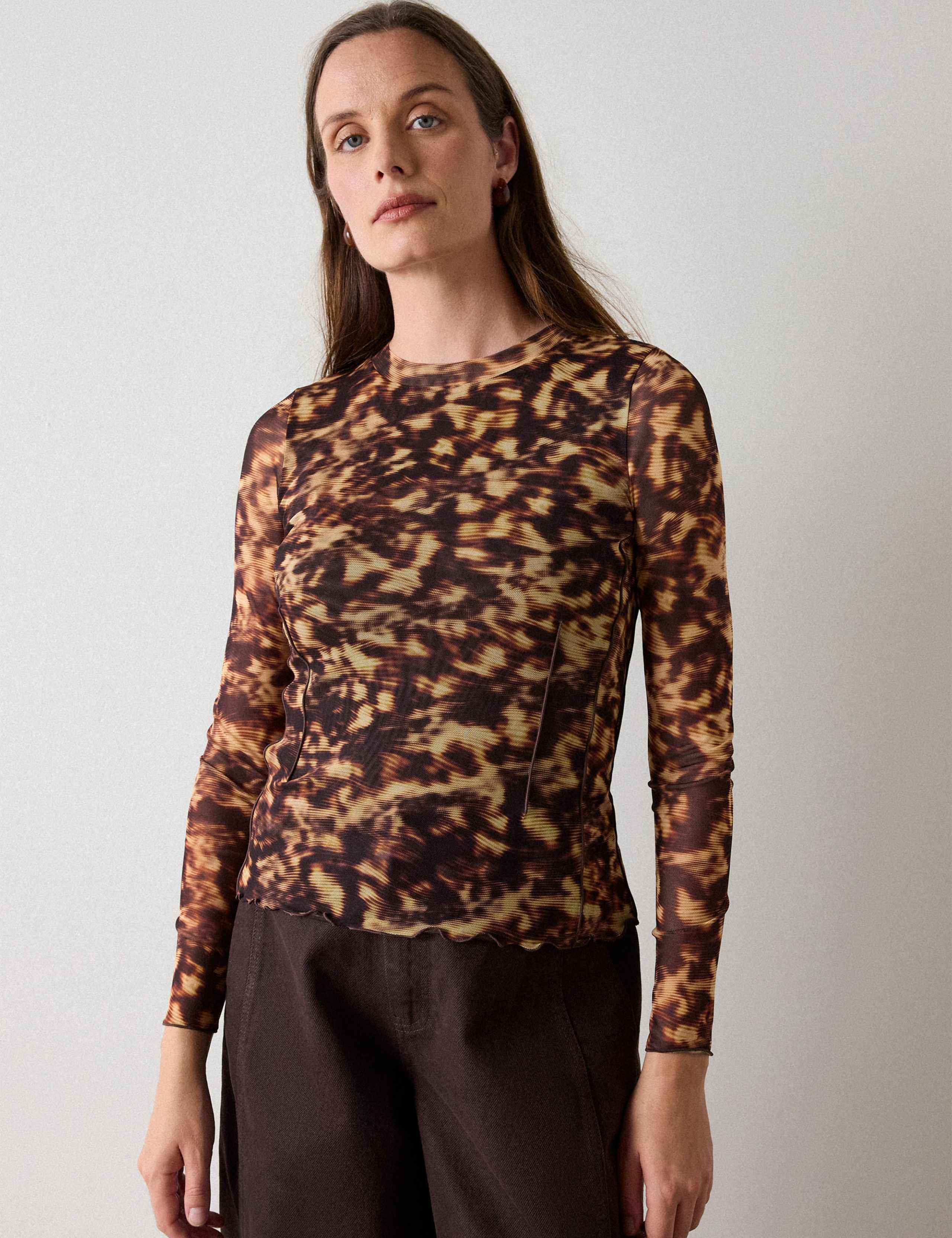 Animal Print Top