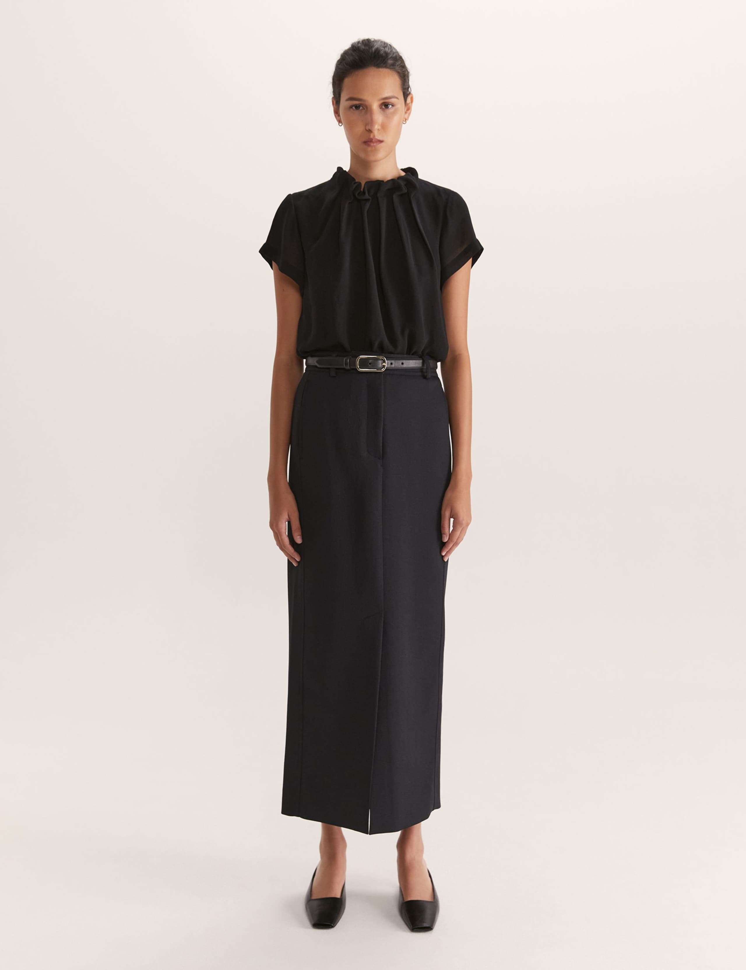 High Neck Blouse