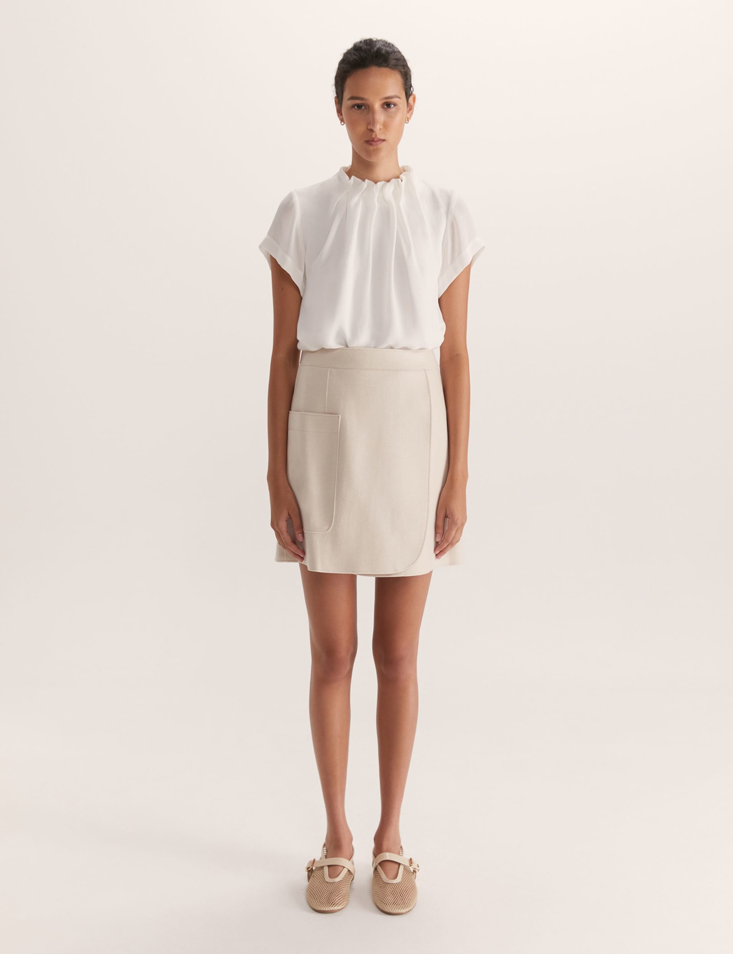 High Neck Blouse