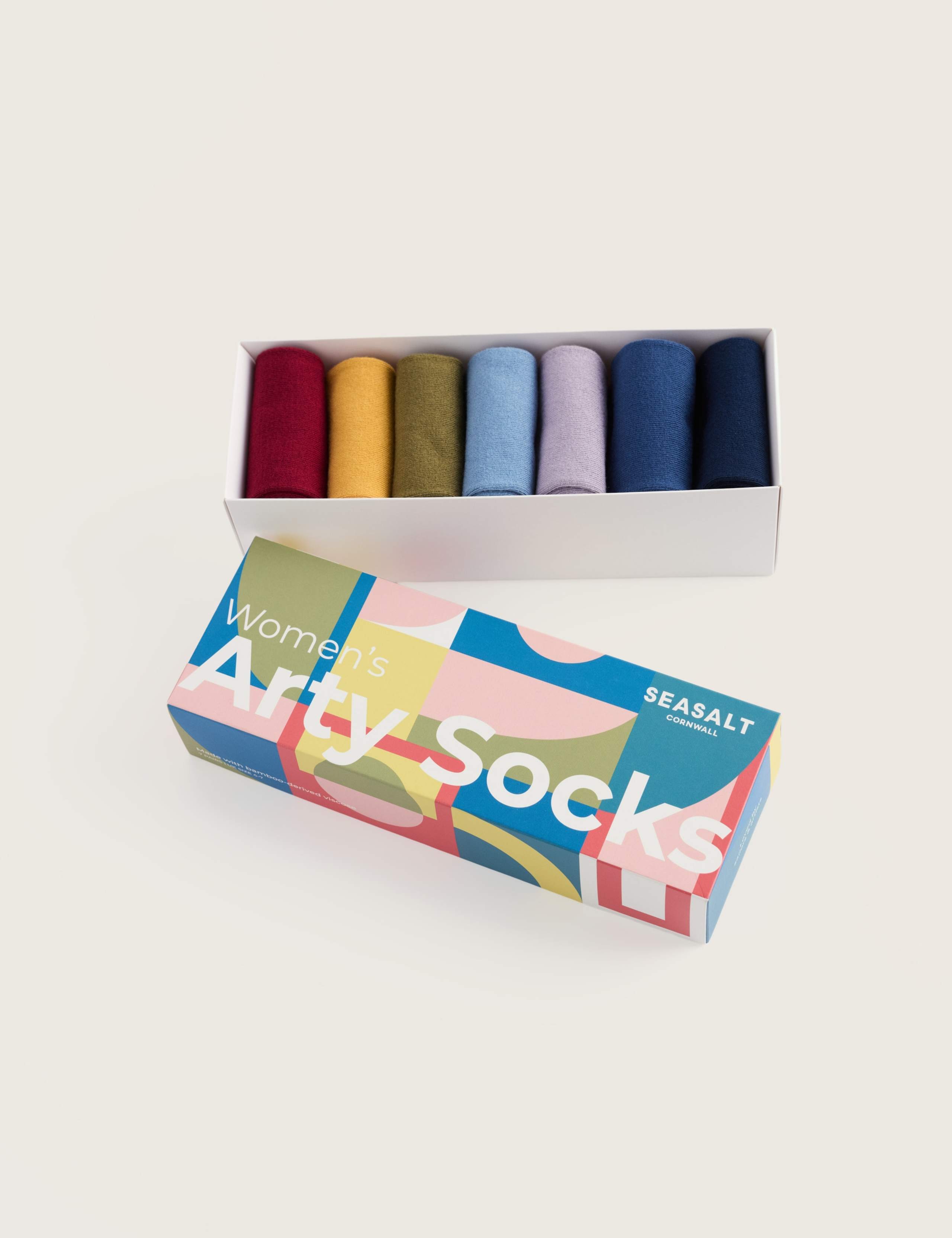 7 Pack Assorted Ankle High Socks