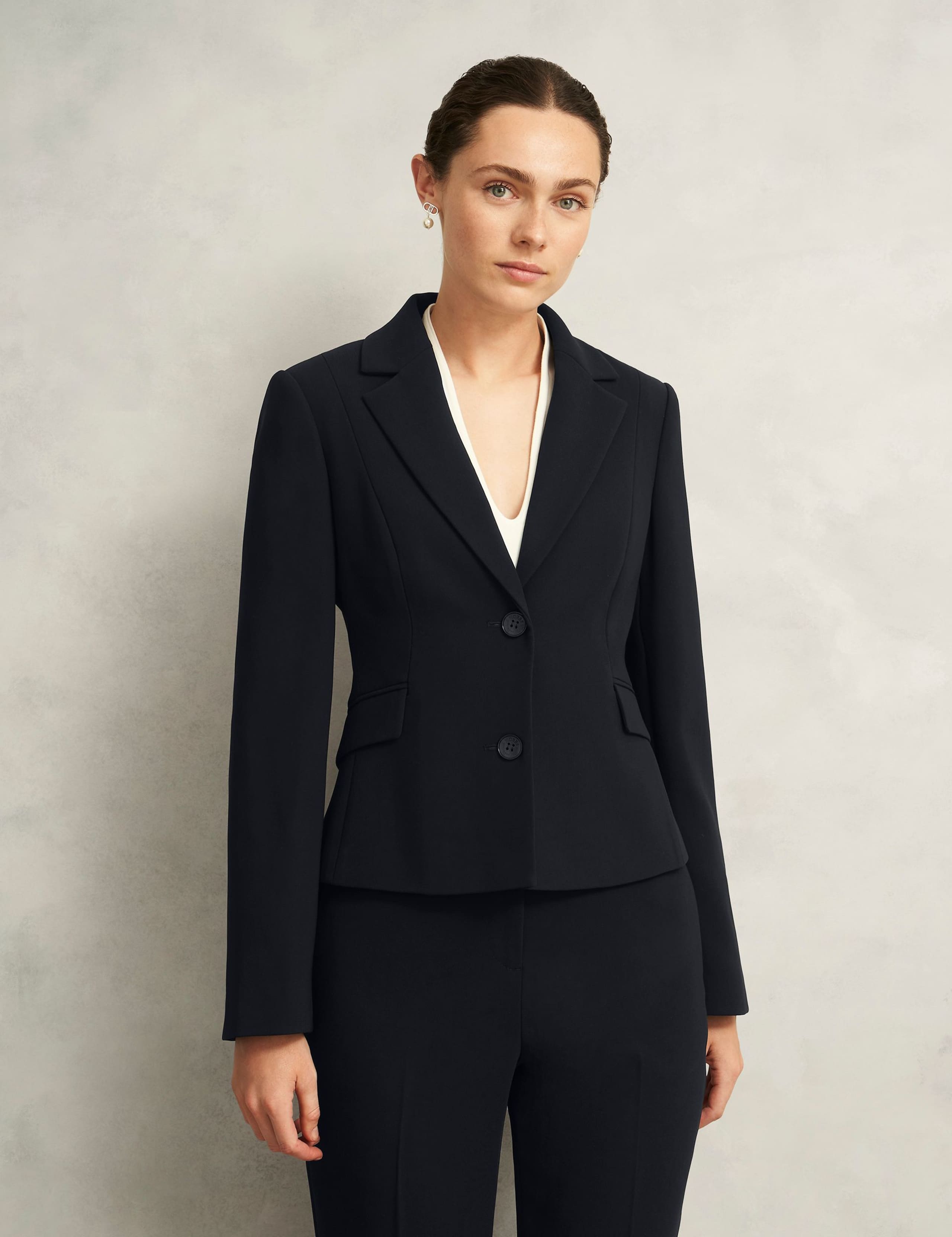 Cropped Tailored Jacket