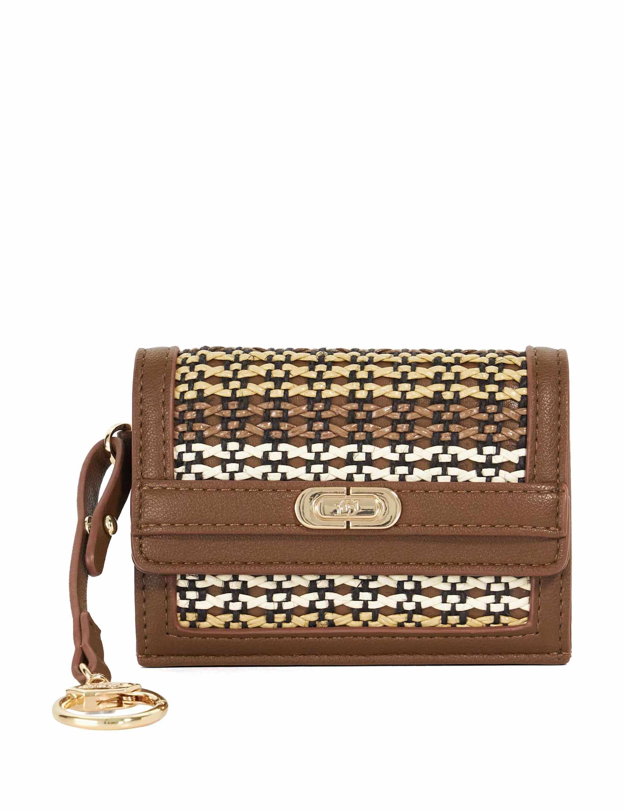 Leather Foldover Purse