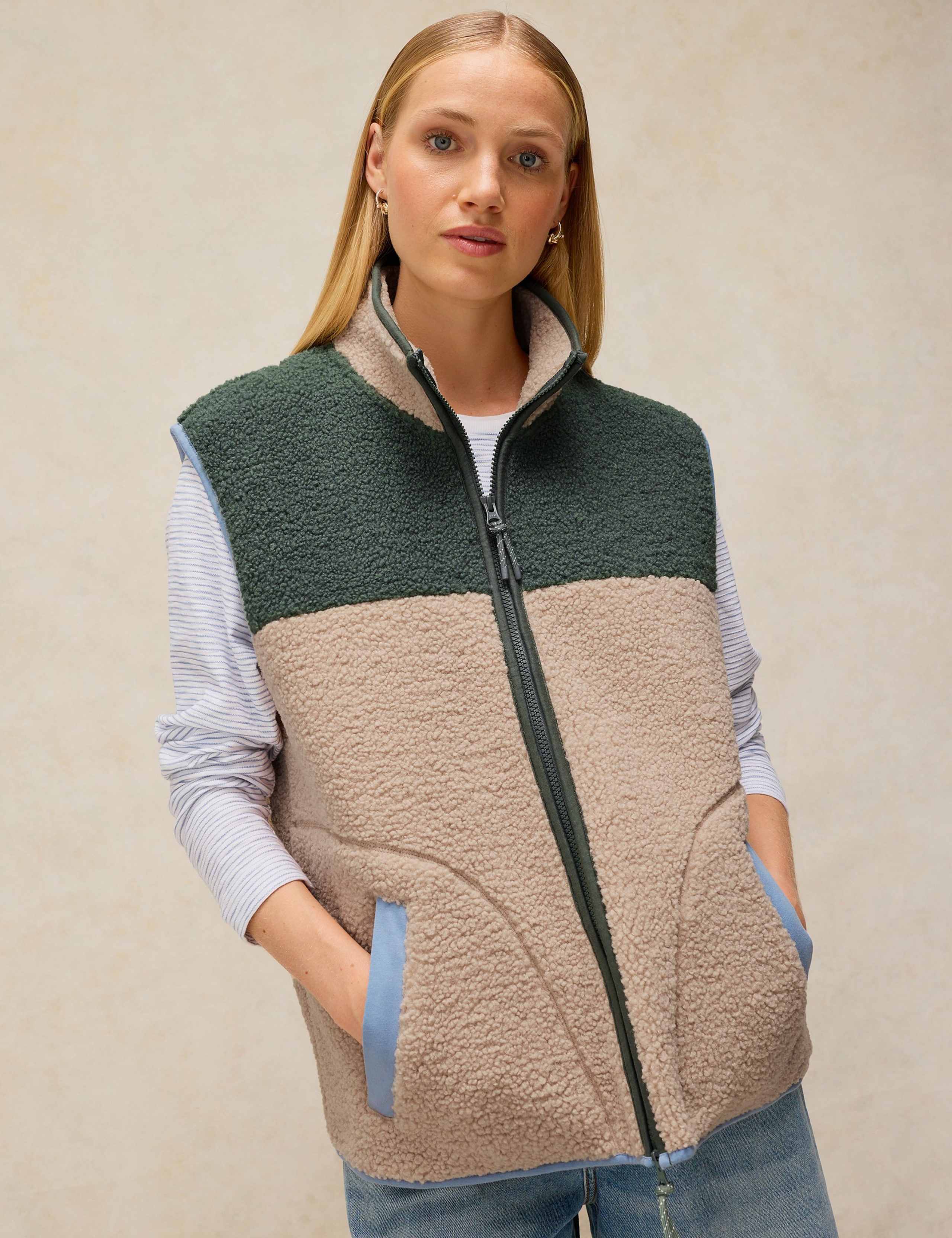 Borg Printed Gilet