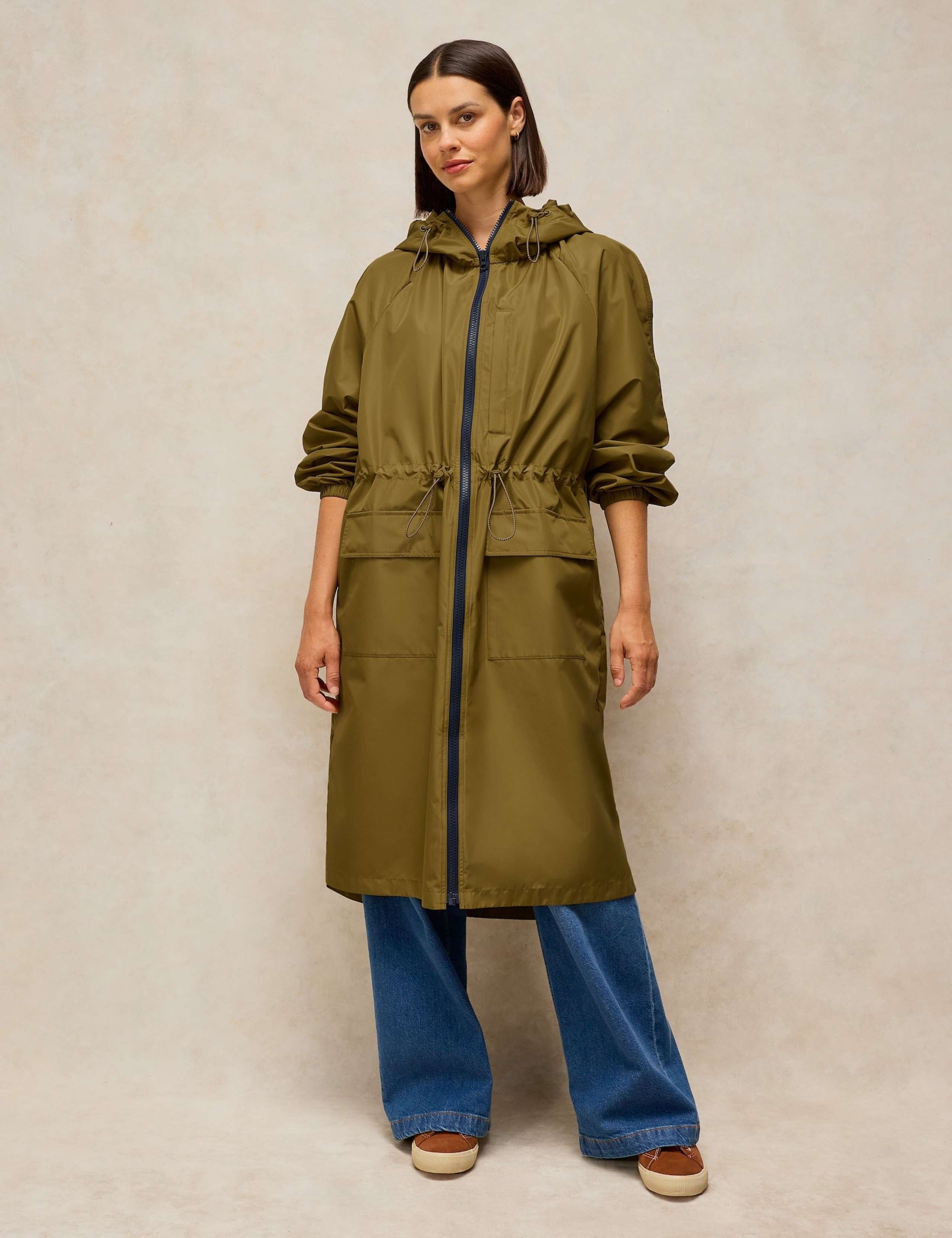 Showerproof Hooded Coat