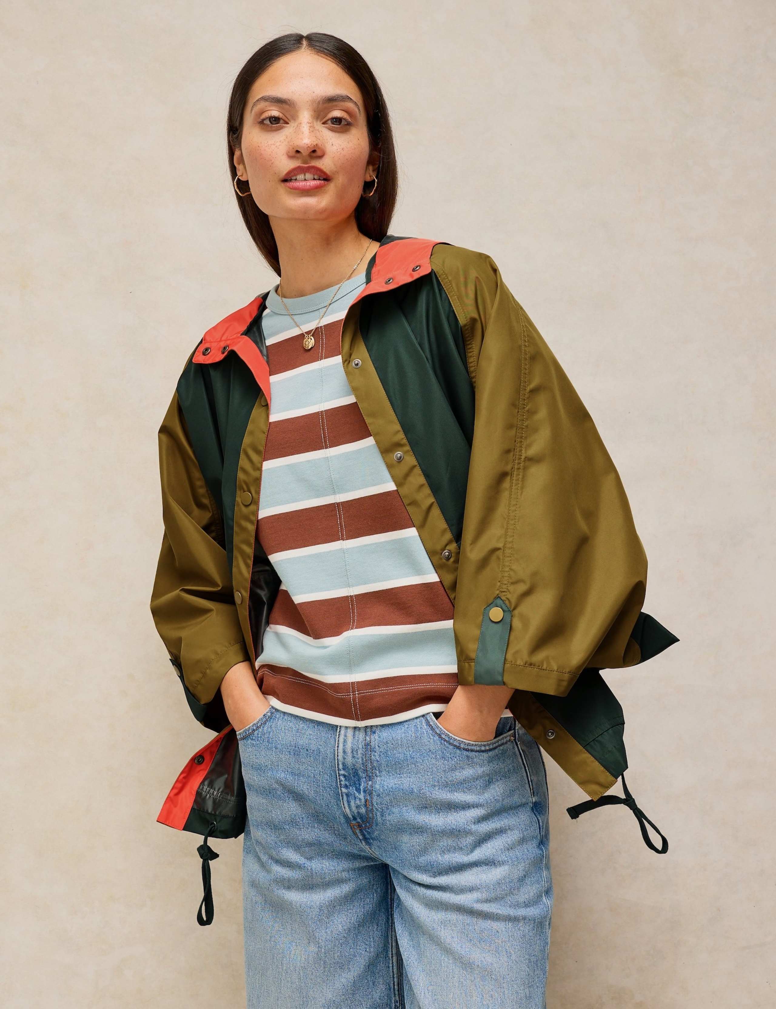 Lightweight Hooded Showerproof Poncho