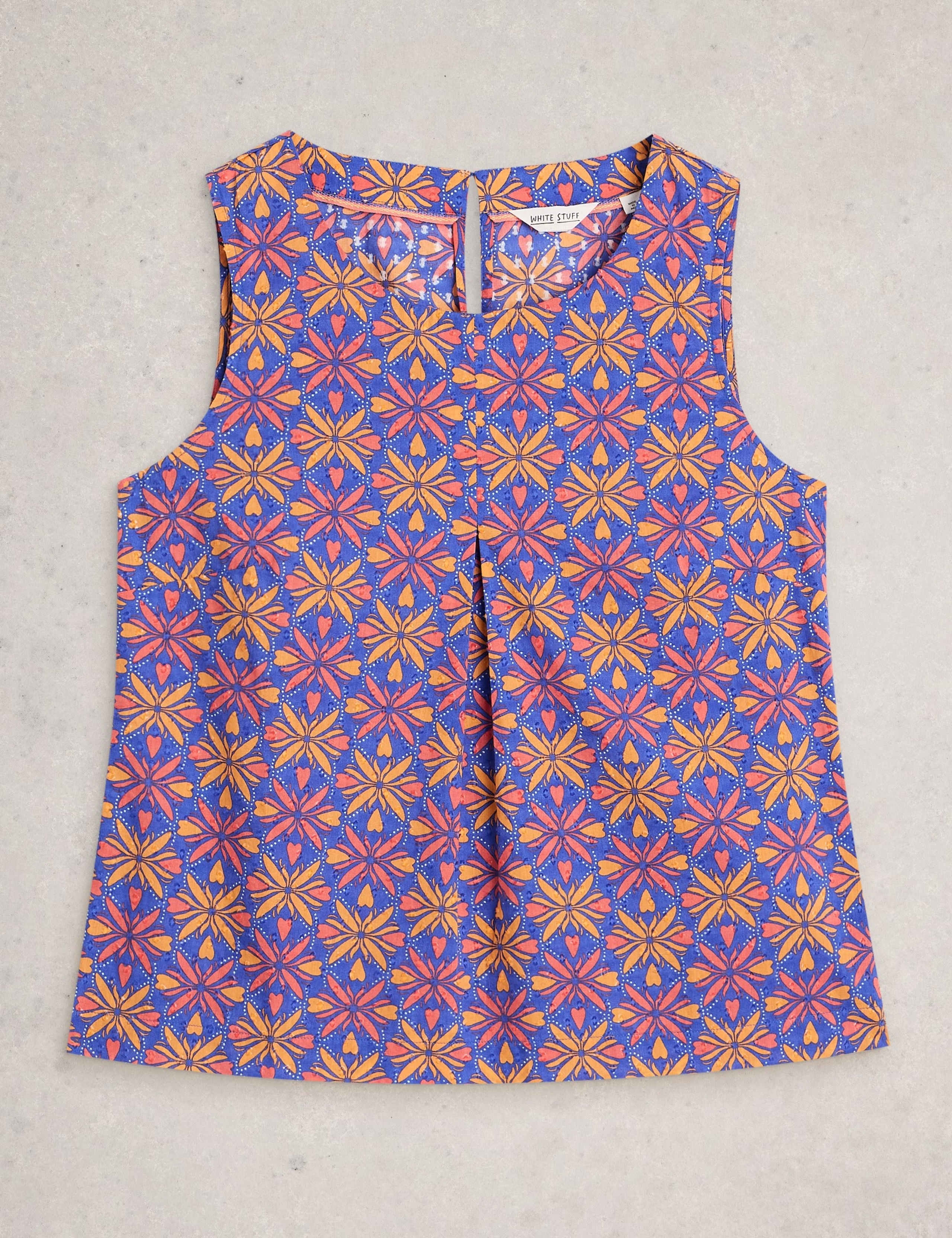 Pure Cotton Floral Vest