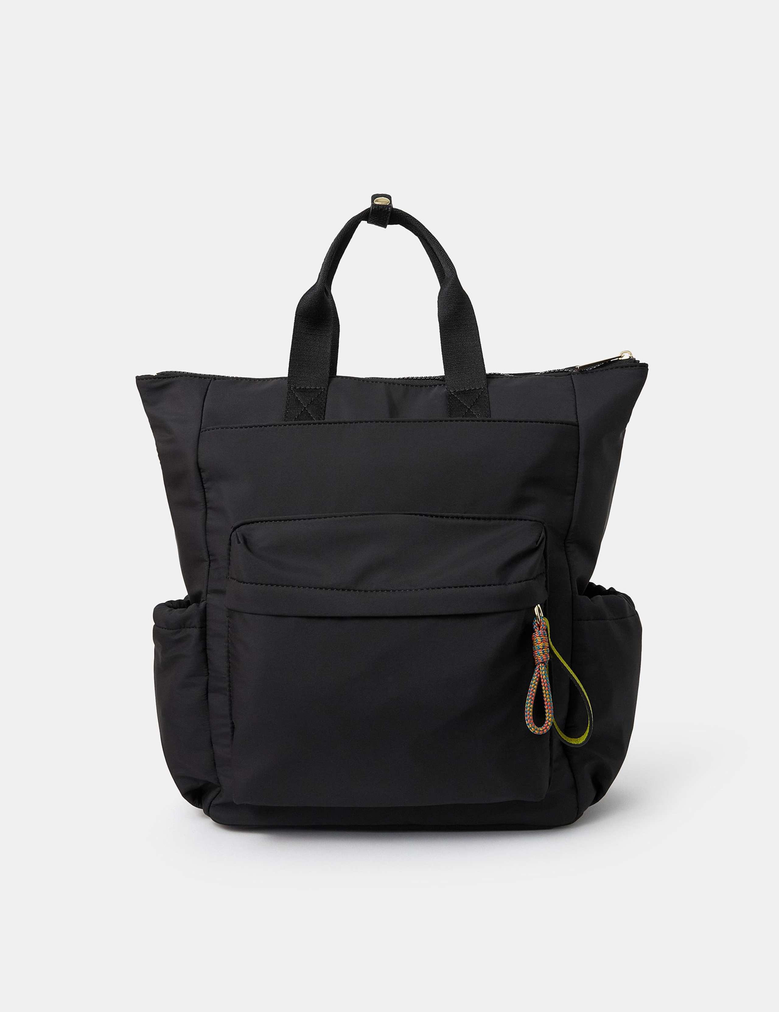 Top Handle Multi Pocket Backpack