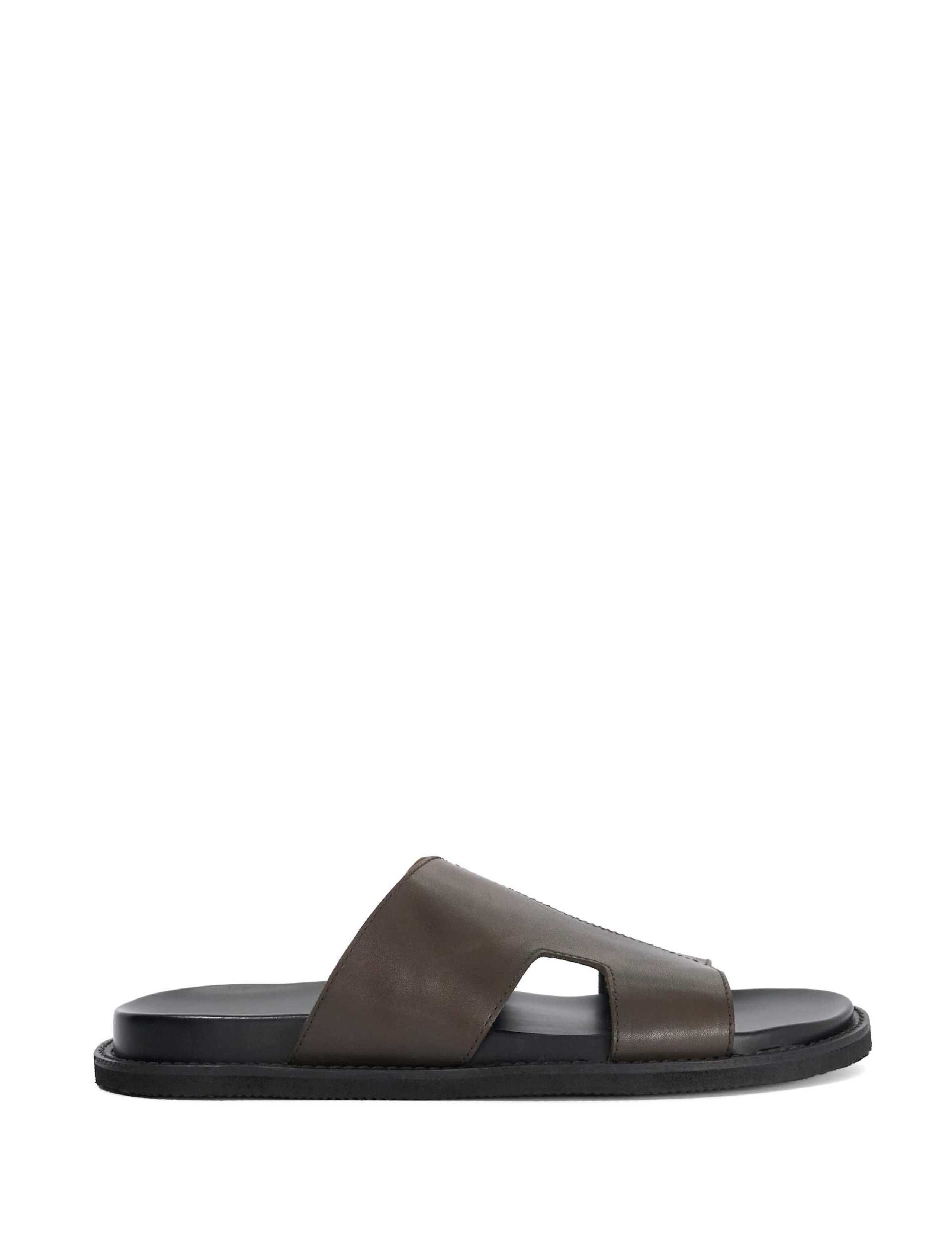 Leather Cut Out Sandals
