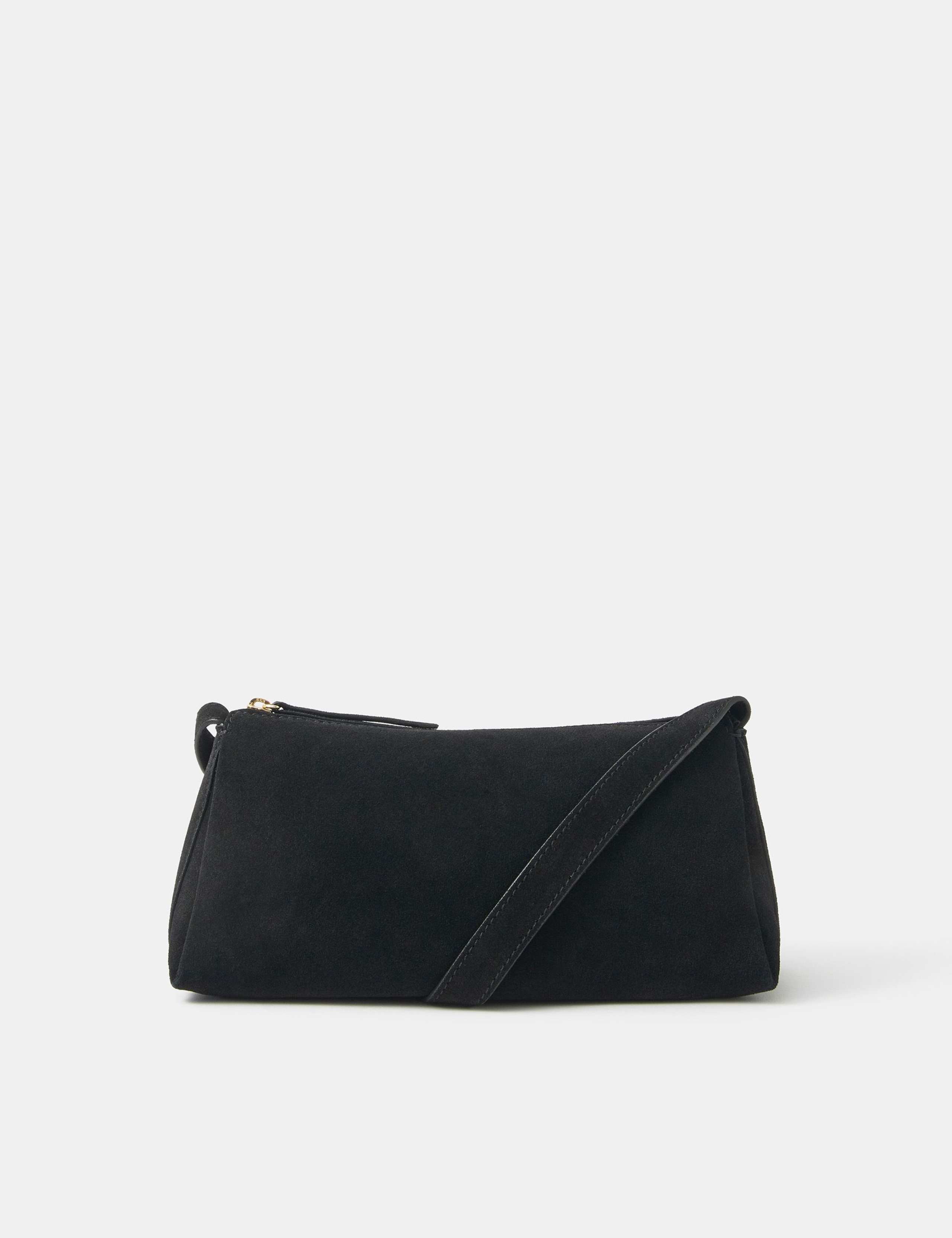 Suede Cross Body Bag