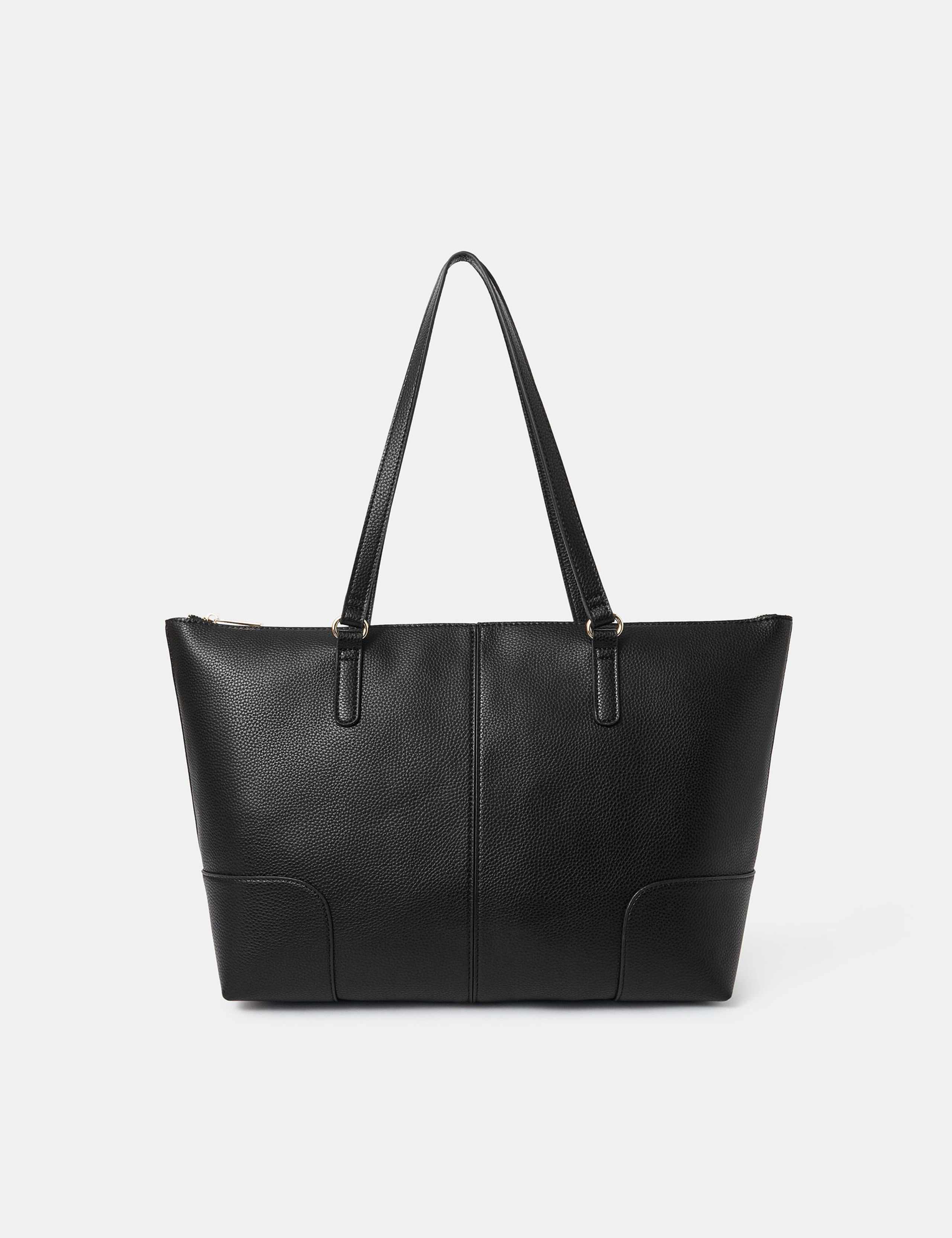 Zip Up Tote Bag